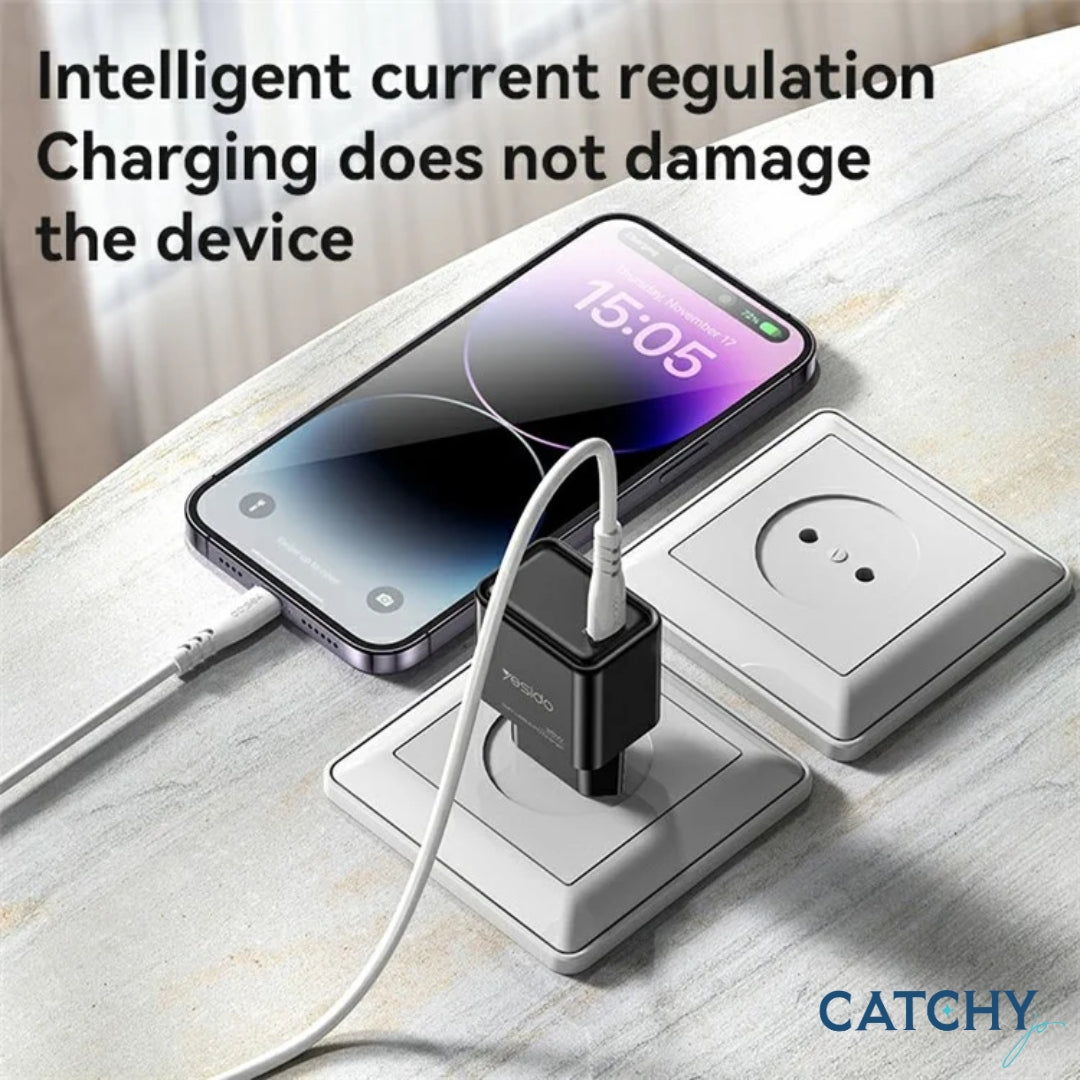 YESIDO YC62 Fast Charging Type-C Adapter (25W)