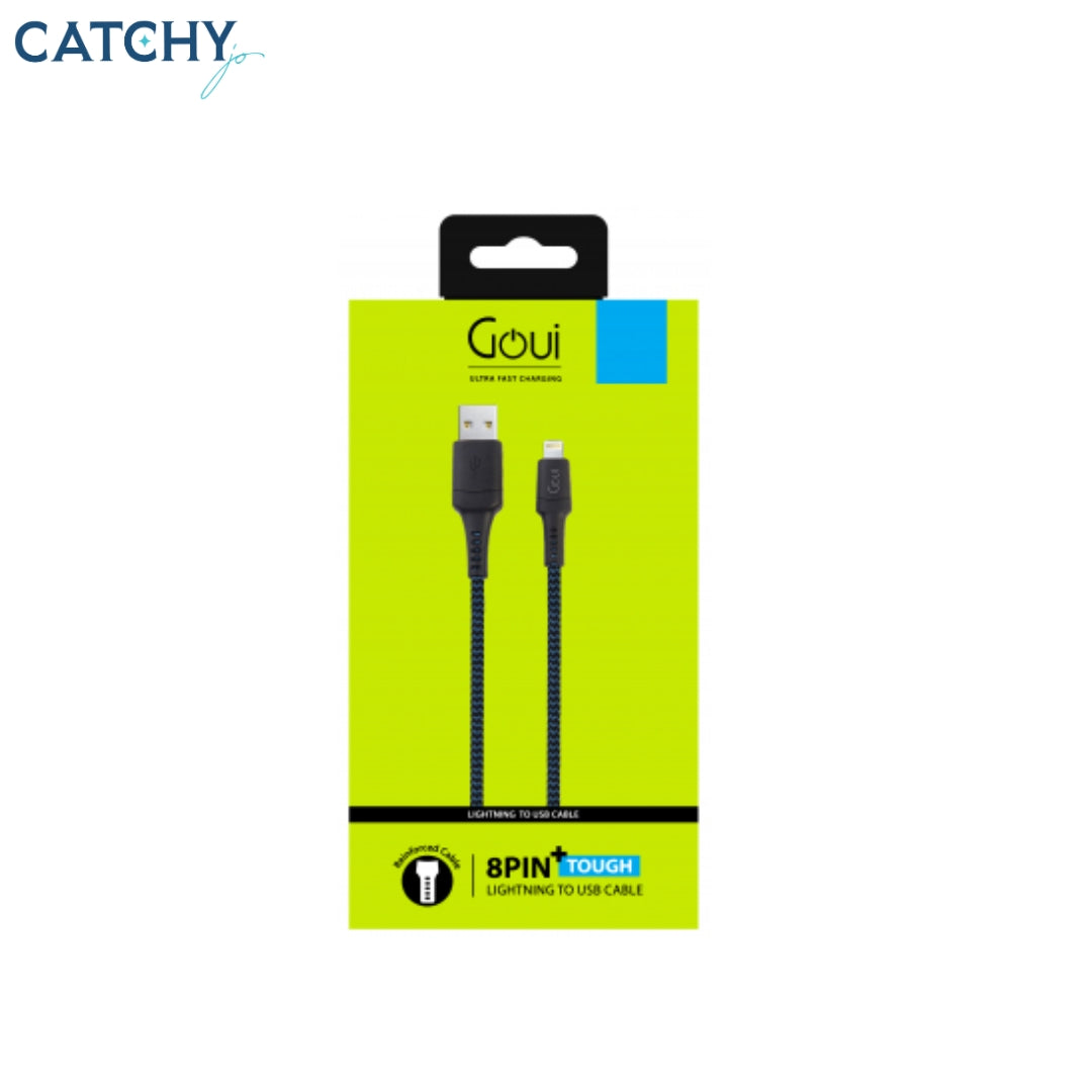 كابل GOUI Tough USB-A إلى Lightning (18W)