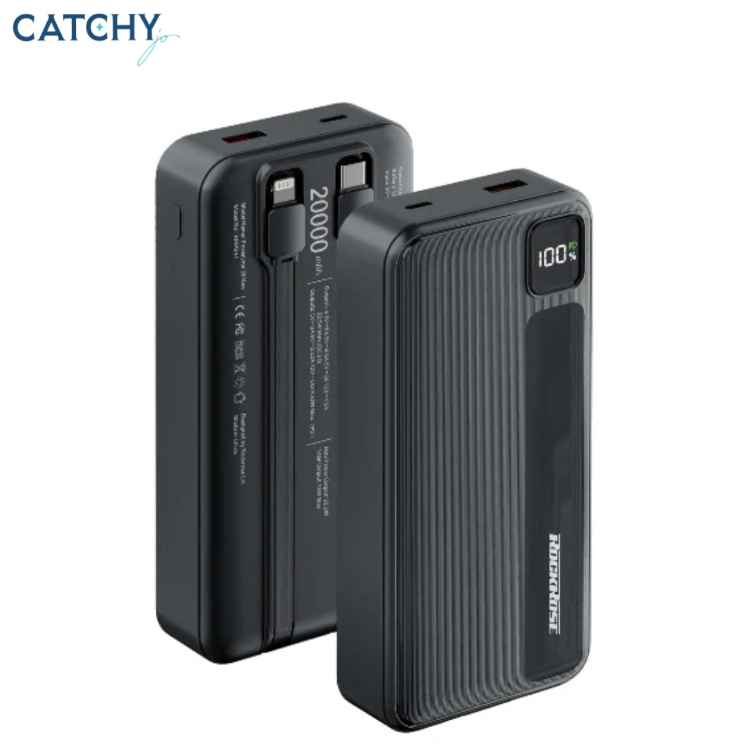 ROCKROSE PowerLink 20 Neo Fast Charging Power Bank (20000mAh)