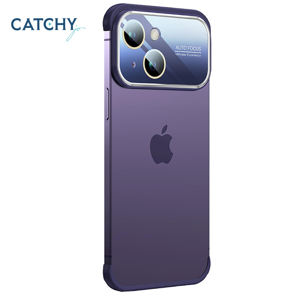 iPhone Case with Window Glass Camera Lens Protector