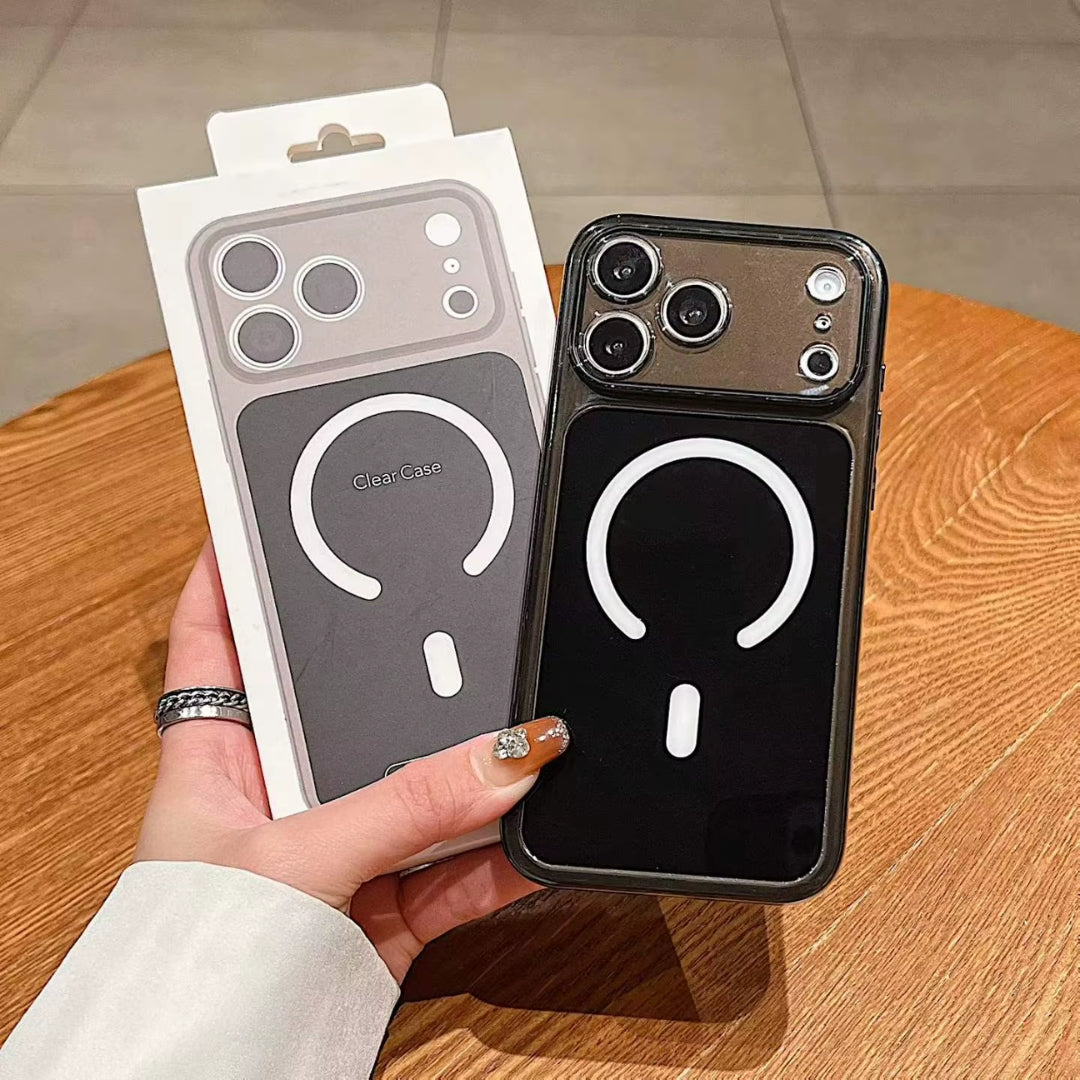 Magnetic Anti-Yellowing Wireless Charger iPhone Case