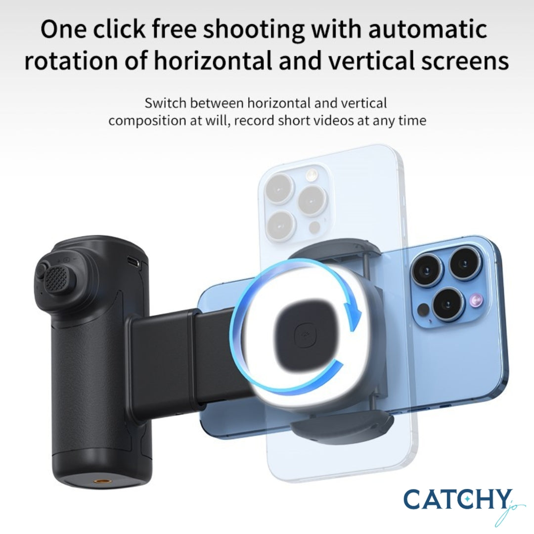 Extendable Selfie Phone Holder With Three Color Light & Wireless Remote