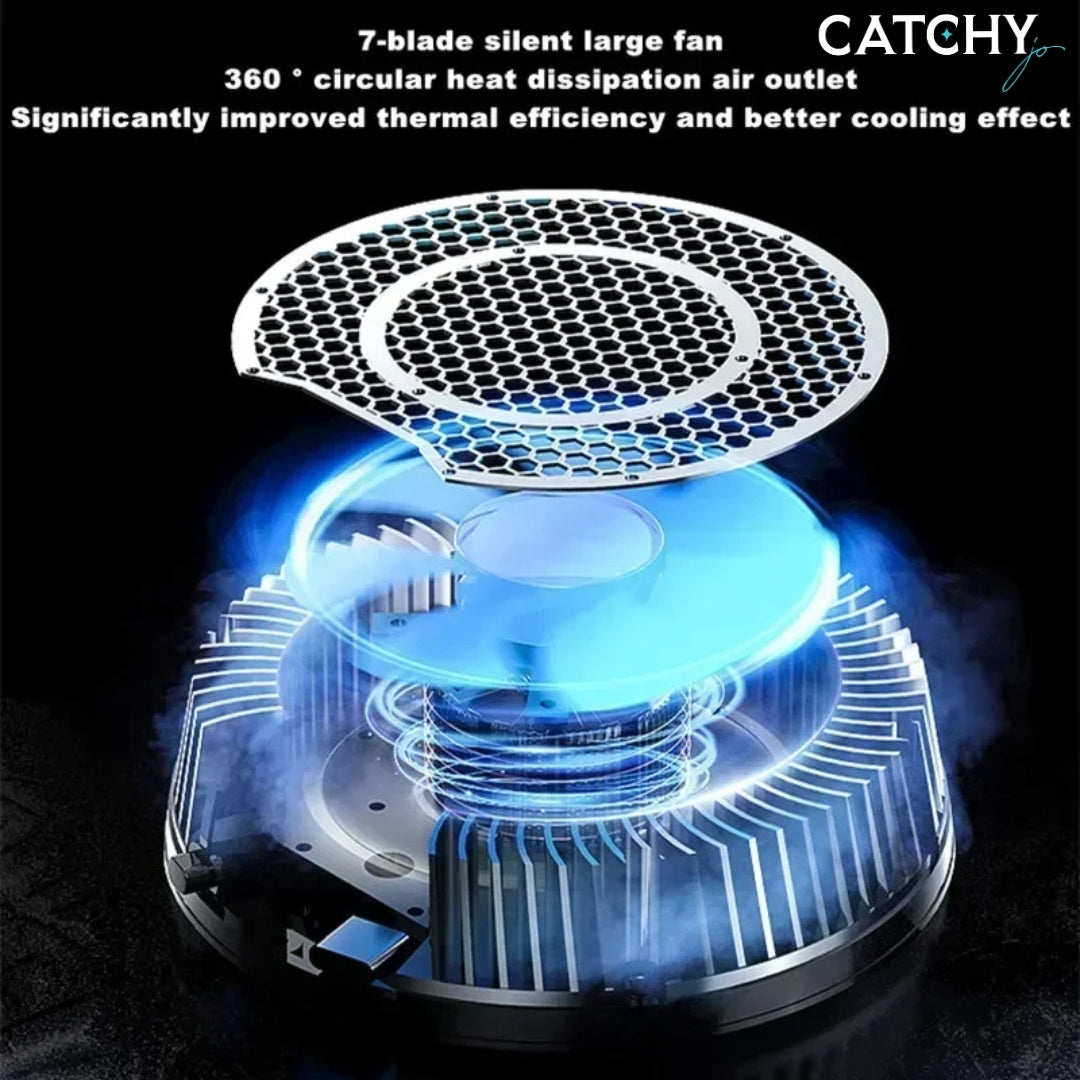 MEMO CX05 Flat Radiator Magnetic Mobile Phone Cooling Fan Radiator Cooler