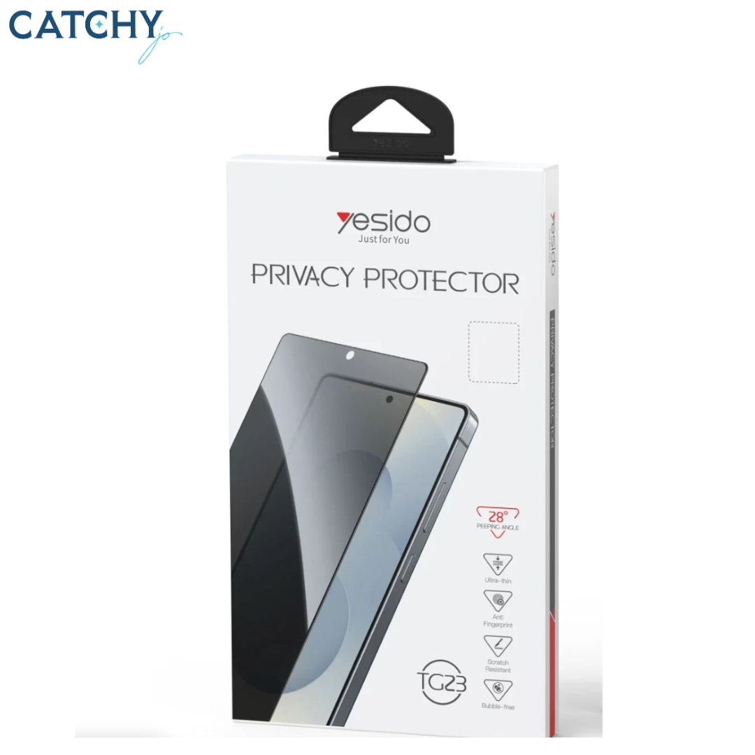 YESIDO TG23 Samsung Privacy Screen Protector