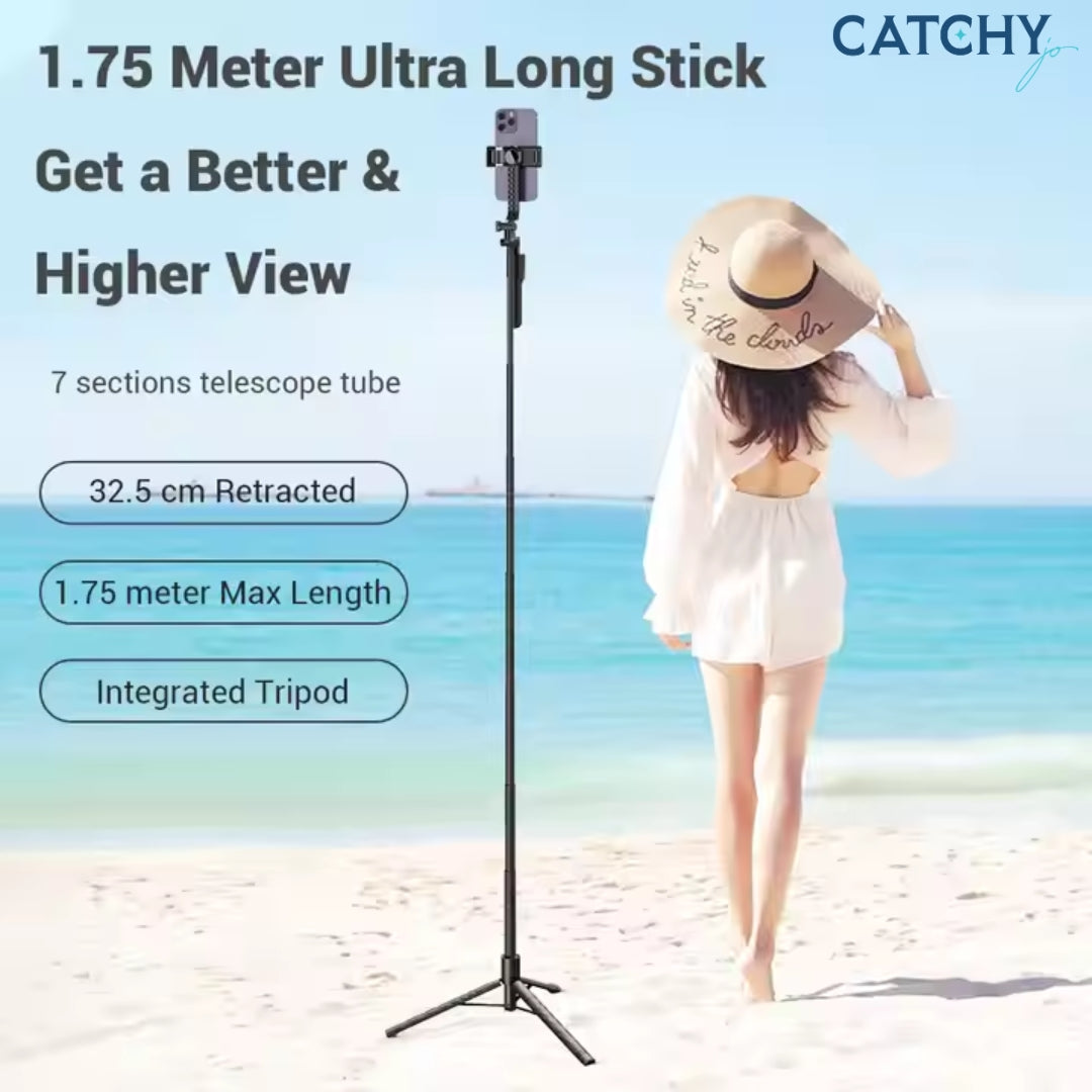 K28 Selfie Stick Tripod 360 Degree Rotation With Wireless Bt Control