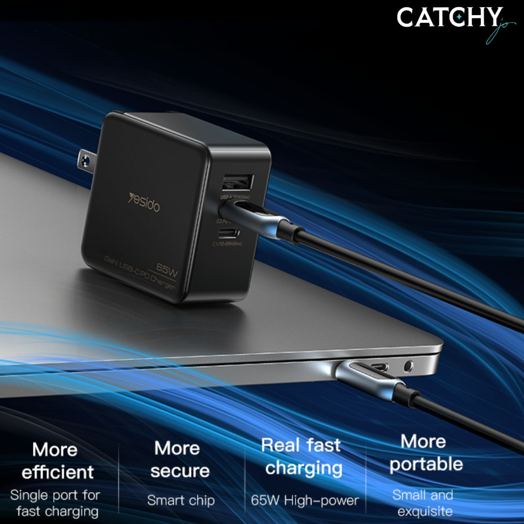YESIDO YC42 Wall Charge Adapter (65W)