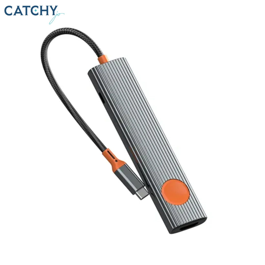 WiWU Wi-HB007 7 in 1 Travelling USB-C Hub