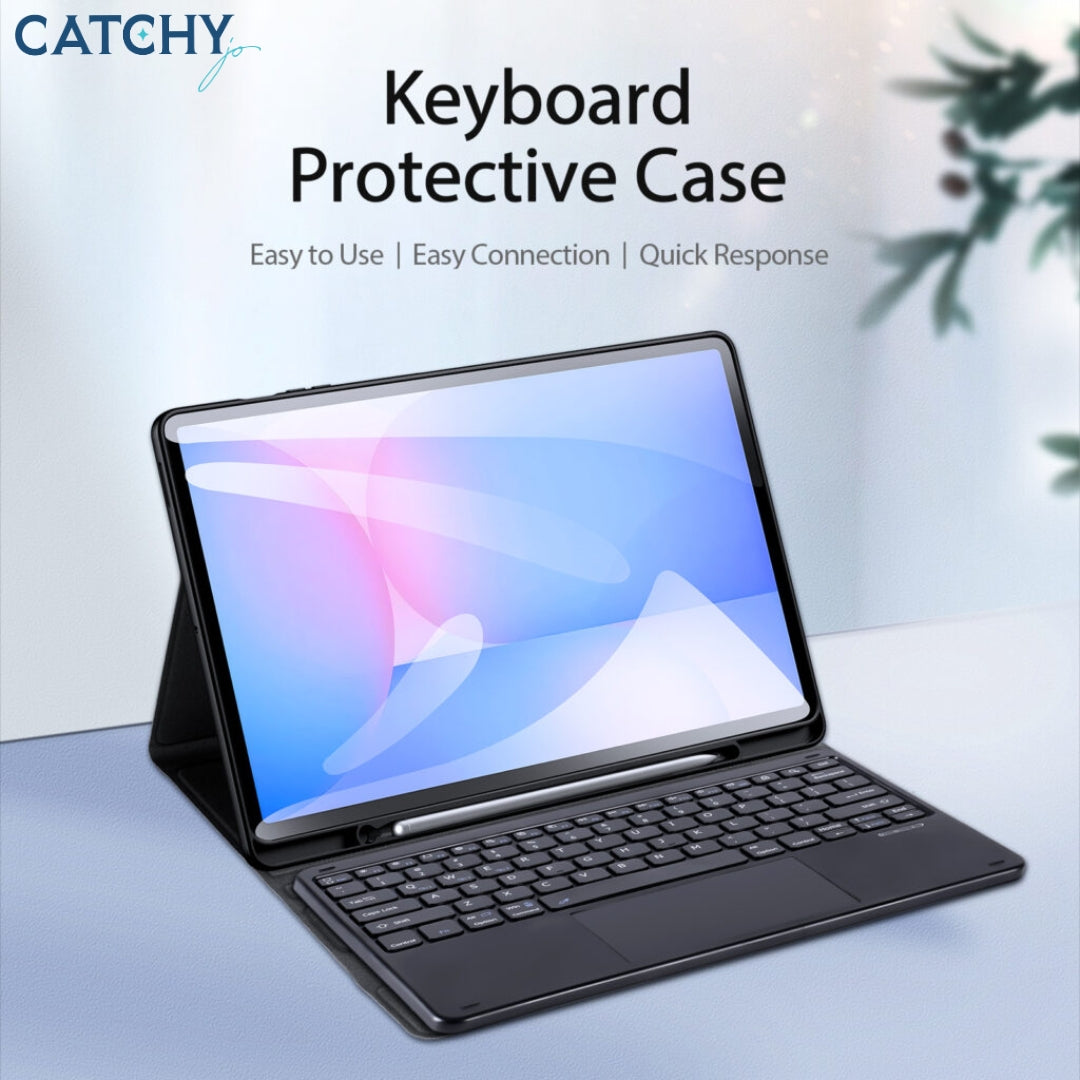 لوحة مفاتيح لسلسلة Samsung Tab TK مع حافظة واقية