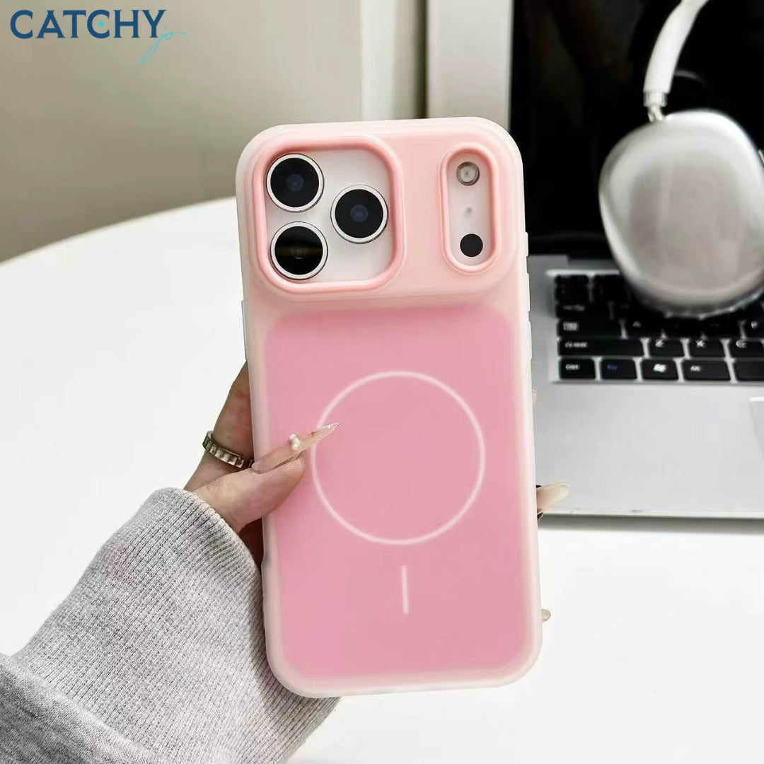 Colorful Wireless Charging Magnetic iPhone Case