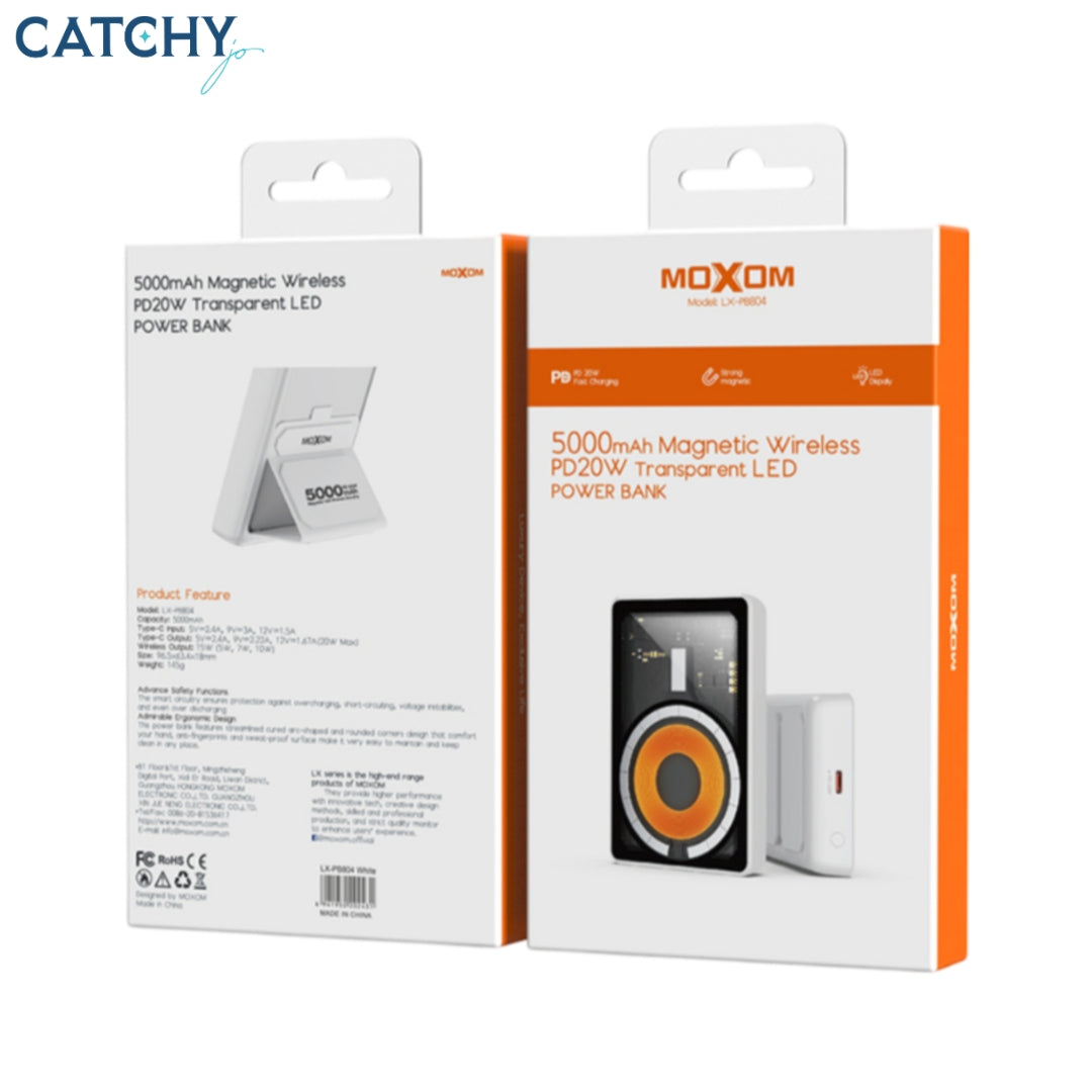 Moxom LX-PB804 MagSafe Power Bank 20W (5000mAh)