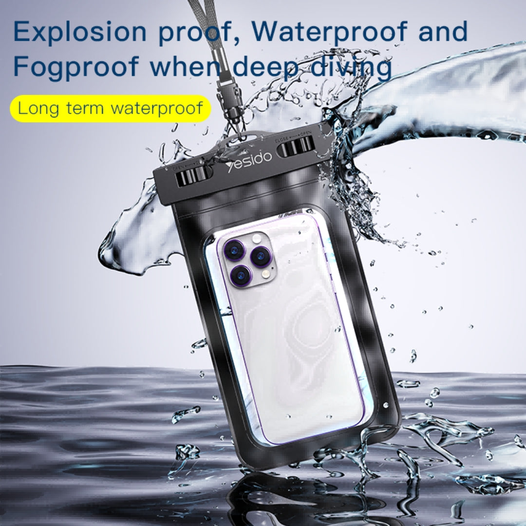 YESIDO WB10 Swimming Bags Phone Case