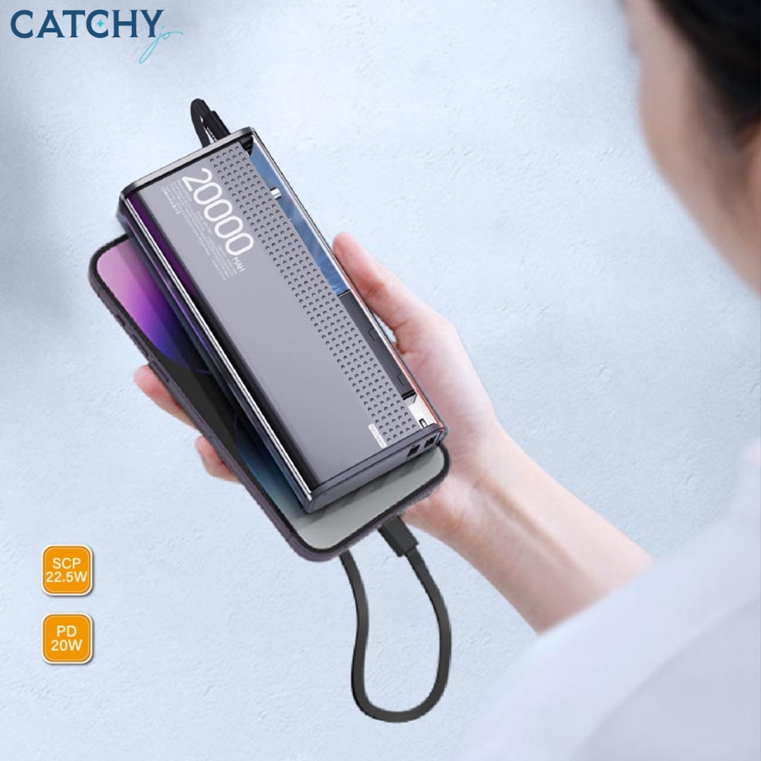 Moxom MX-PB87 Transparent Power Bank (20000mAh) Moxom MX-PB87 Transparent Power Bank (20000mAh)