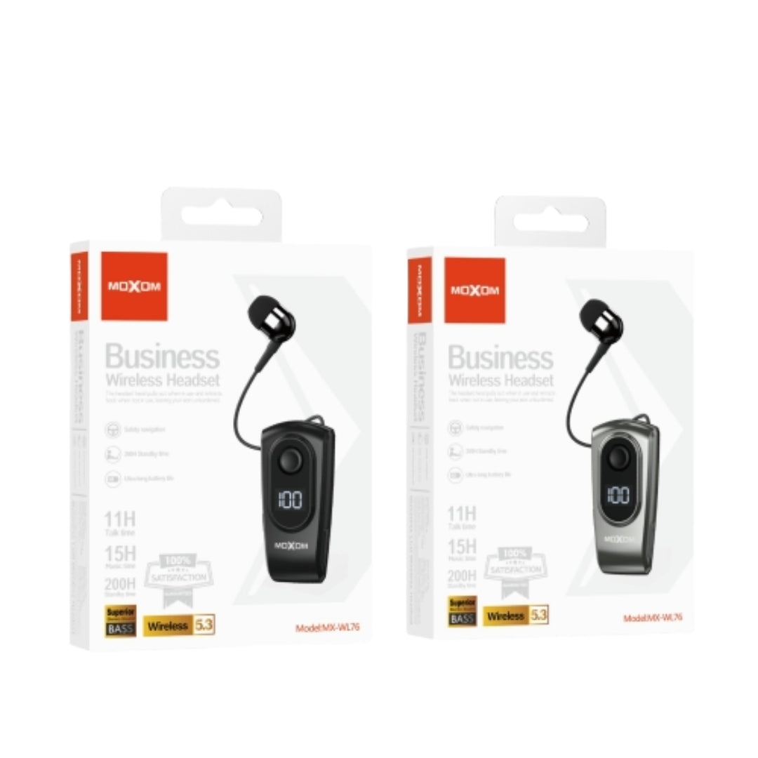 Moxom MX-WL76 Business LCD Wireless Headset