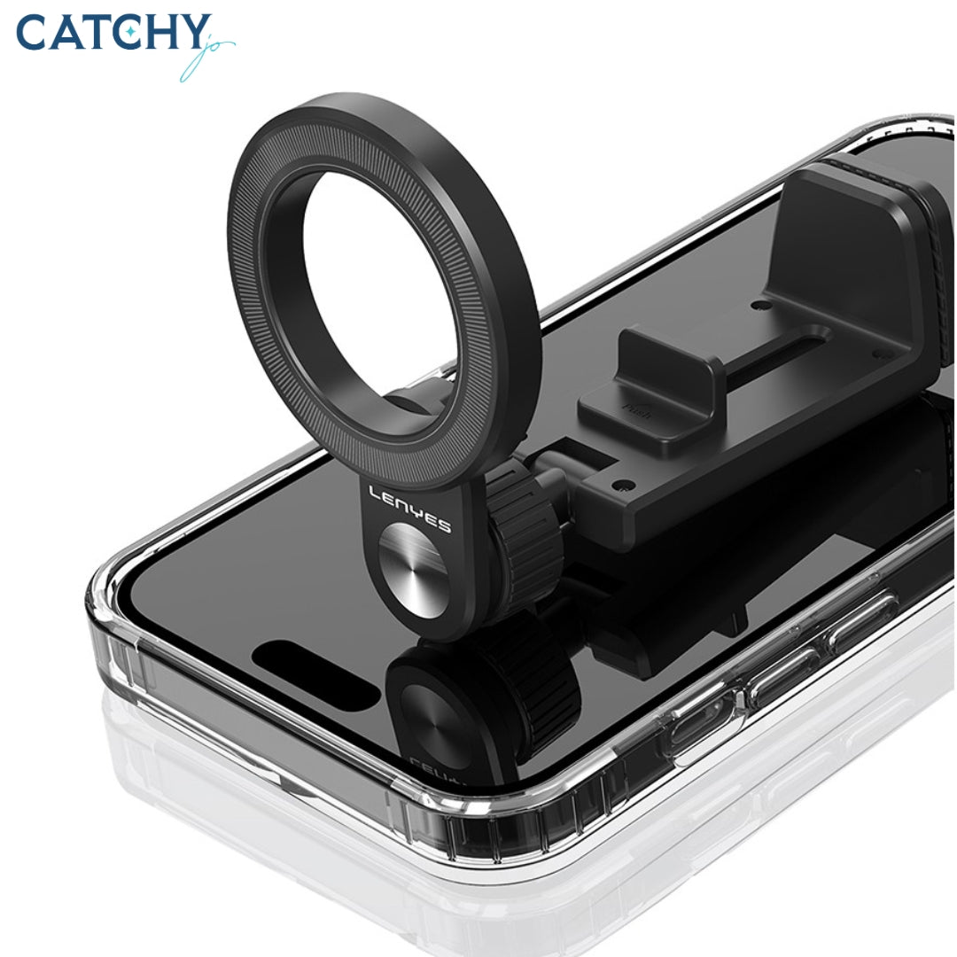 LENYES CR187 Magnetic Desk Phone Holder With Swivel Head