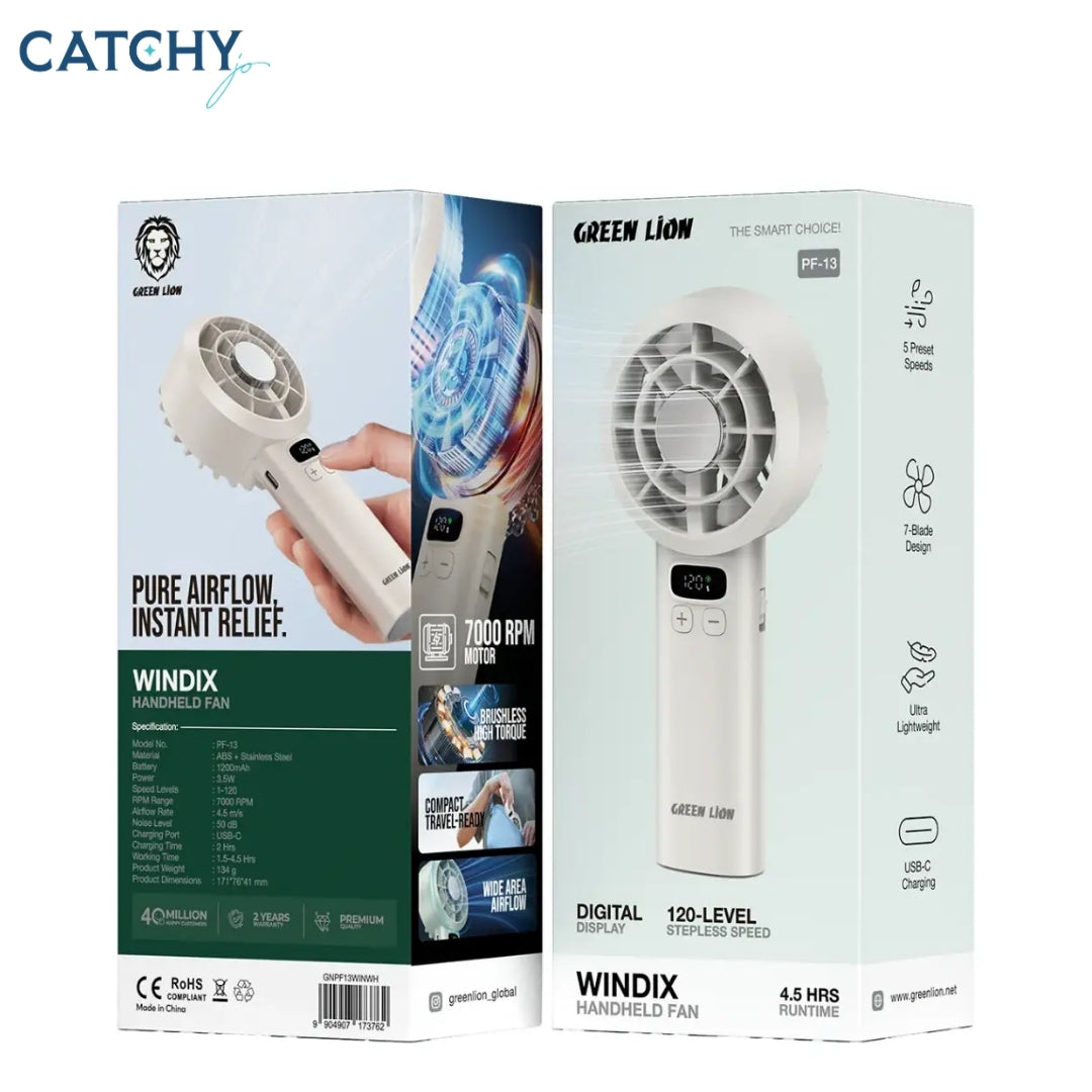 Green Lion Windix Handheld Fan
