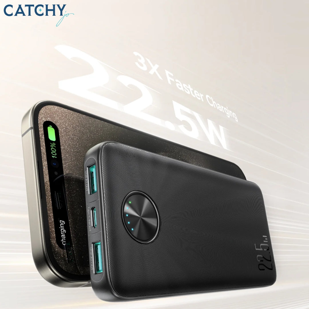 JOYROOM JR-PBF15 باور بانك شحن سريع LED 22.5W (10000mAh)