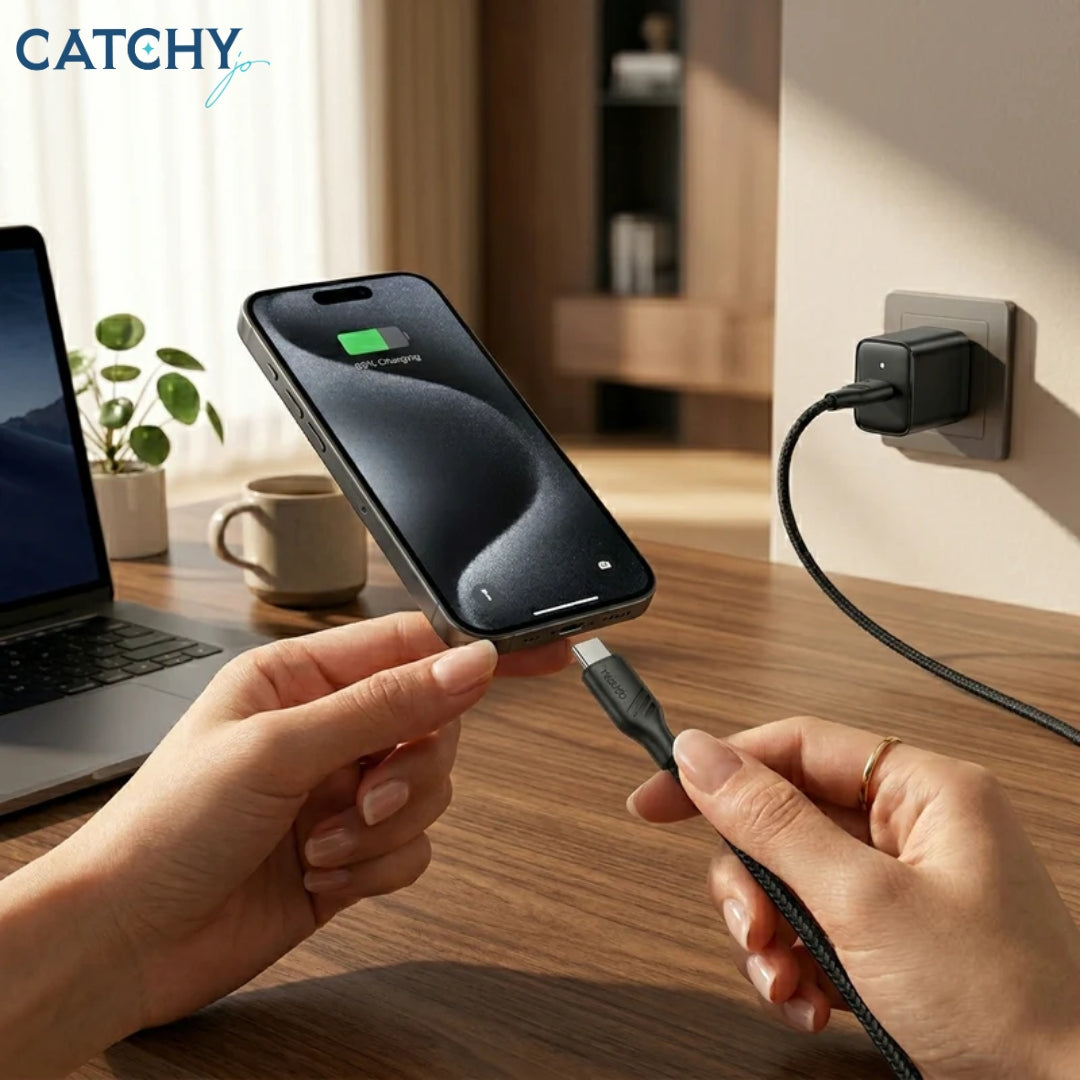YESIDO CA176 3A USB-C To Lightning Charging (27W)