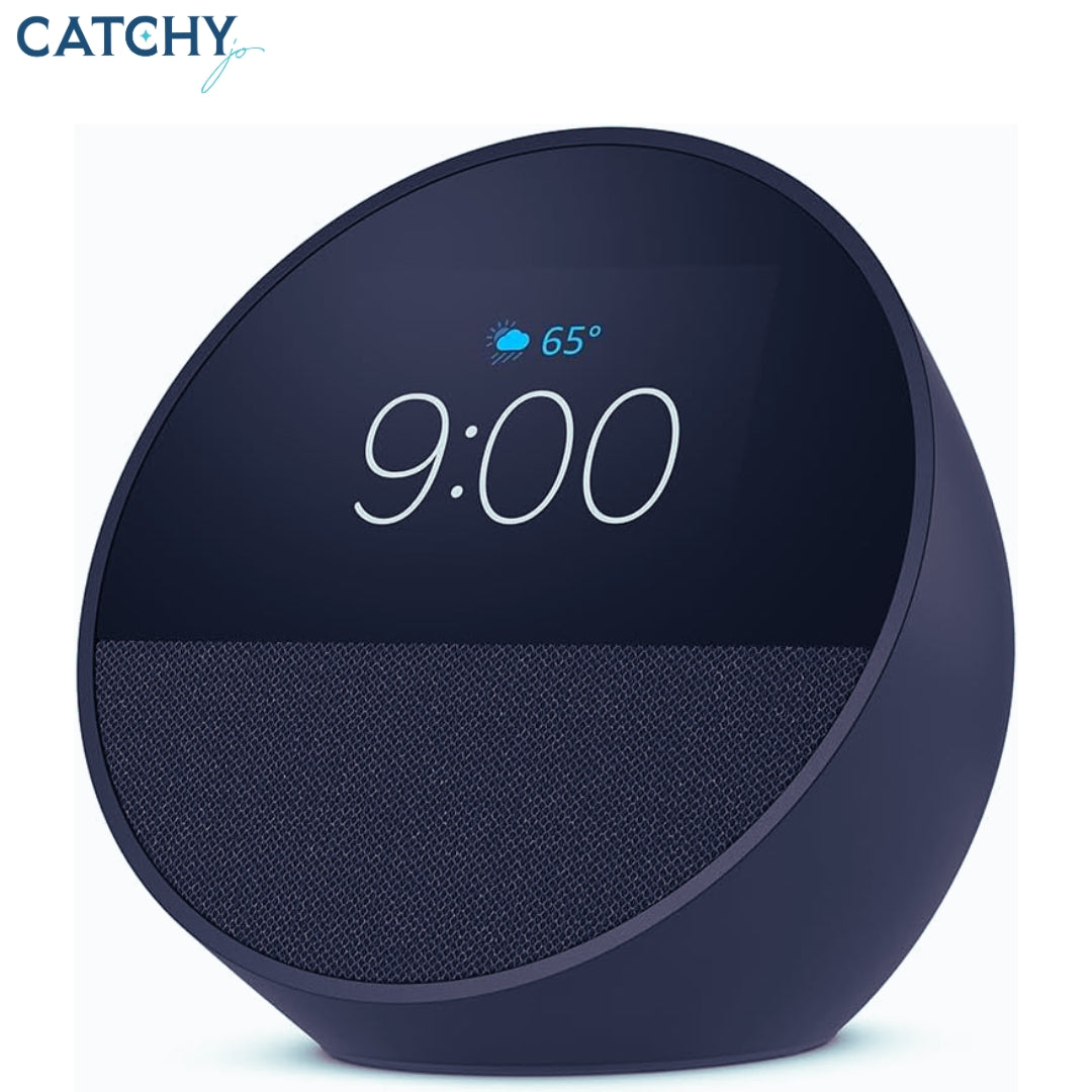 Echo Spot منبه ذكي بصوت حيوي