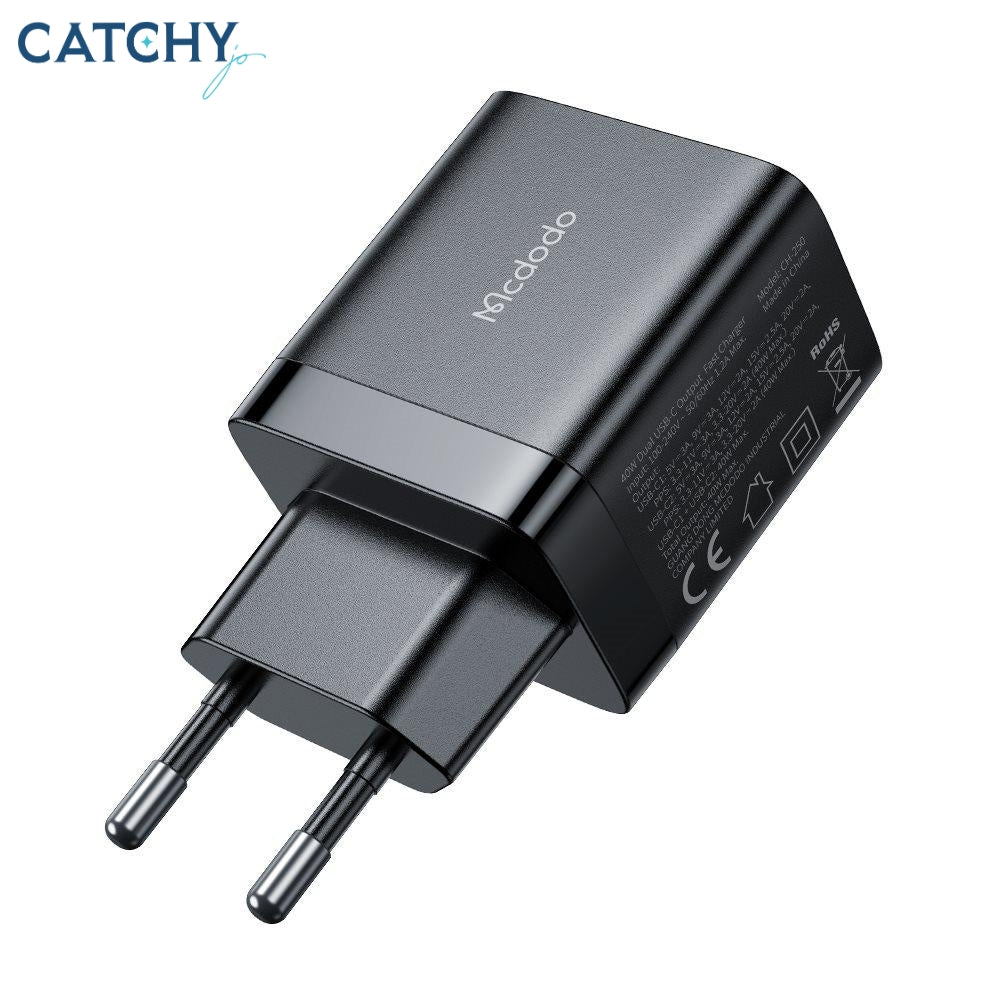 MCDODO Ch-2501 Type-C Fast Charging Adapter (40W)
