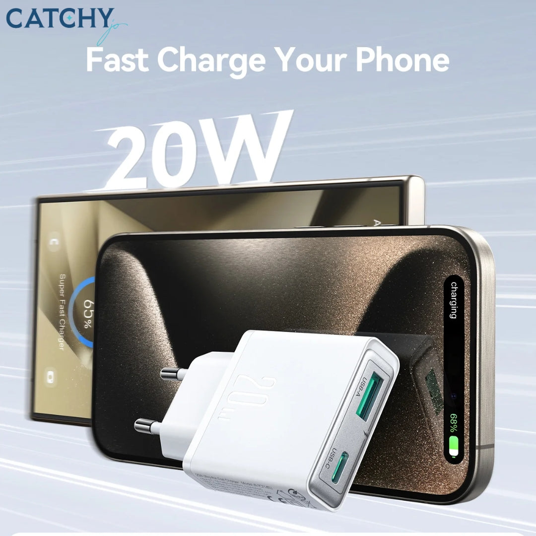 JOYROOM JR-TCF14 A+C Super Slim Charger (20W)