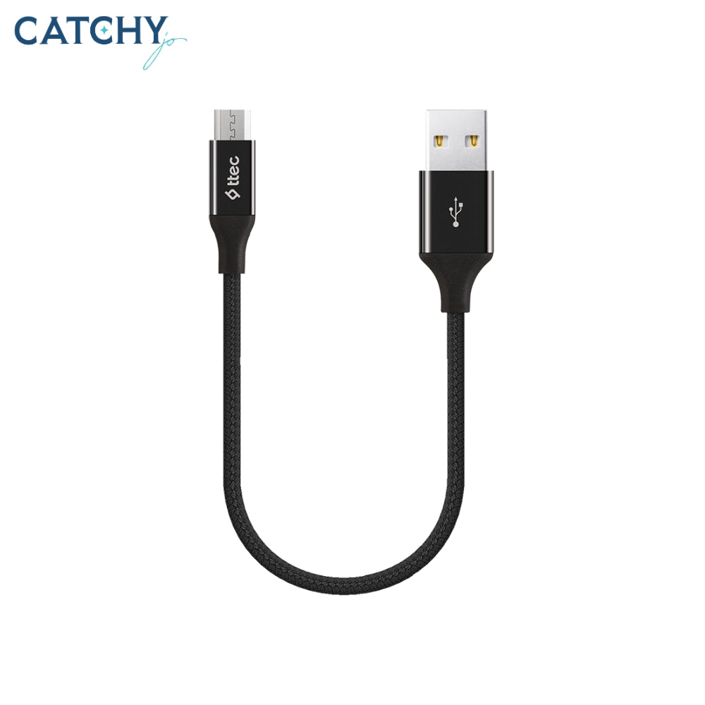 TTEC Alumi Cable Mini Micro USB To USB  Data Cable