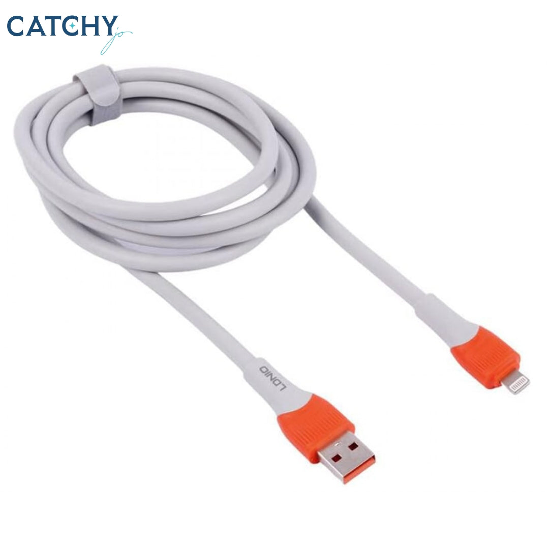 LDNIO LS602 كابل شحن سريع Lightning إلى USB (30W)