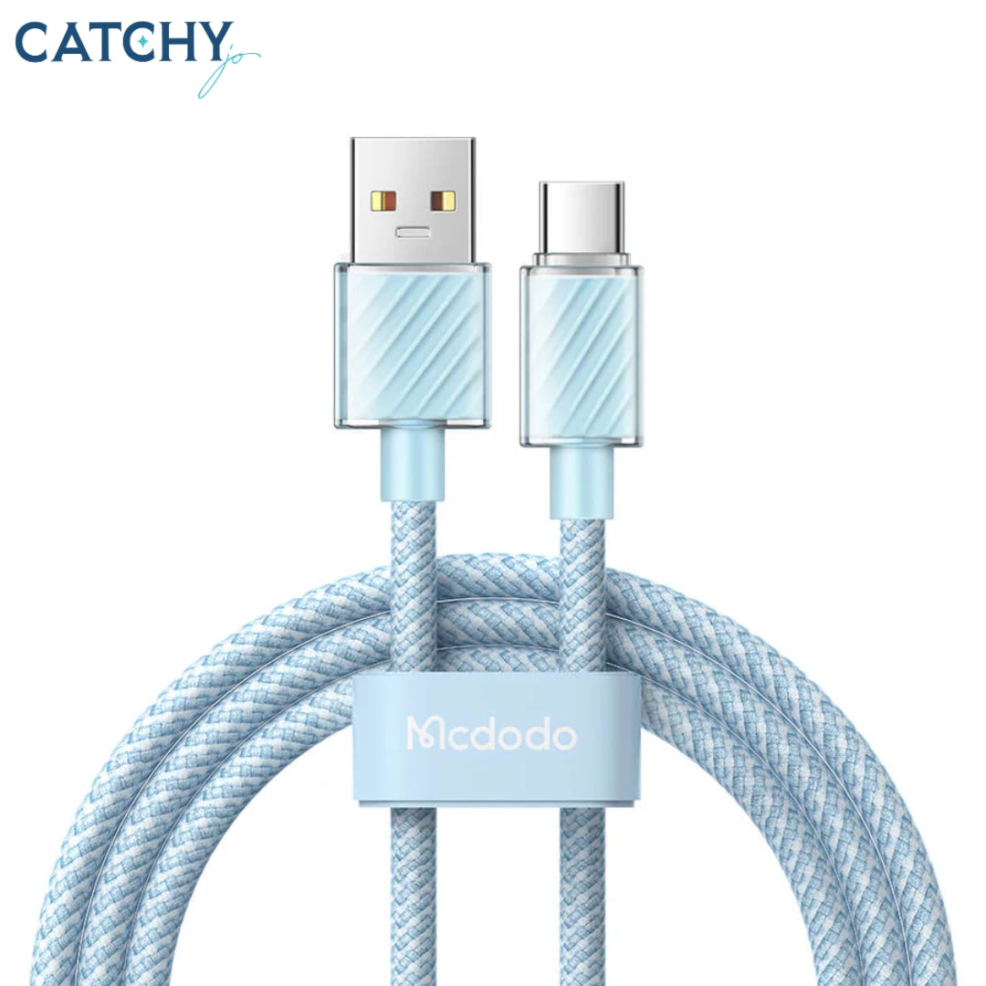كابل MCDODO من USB-A إلى USB-C - سلسلة Dichromatic