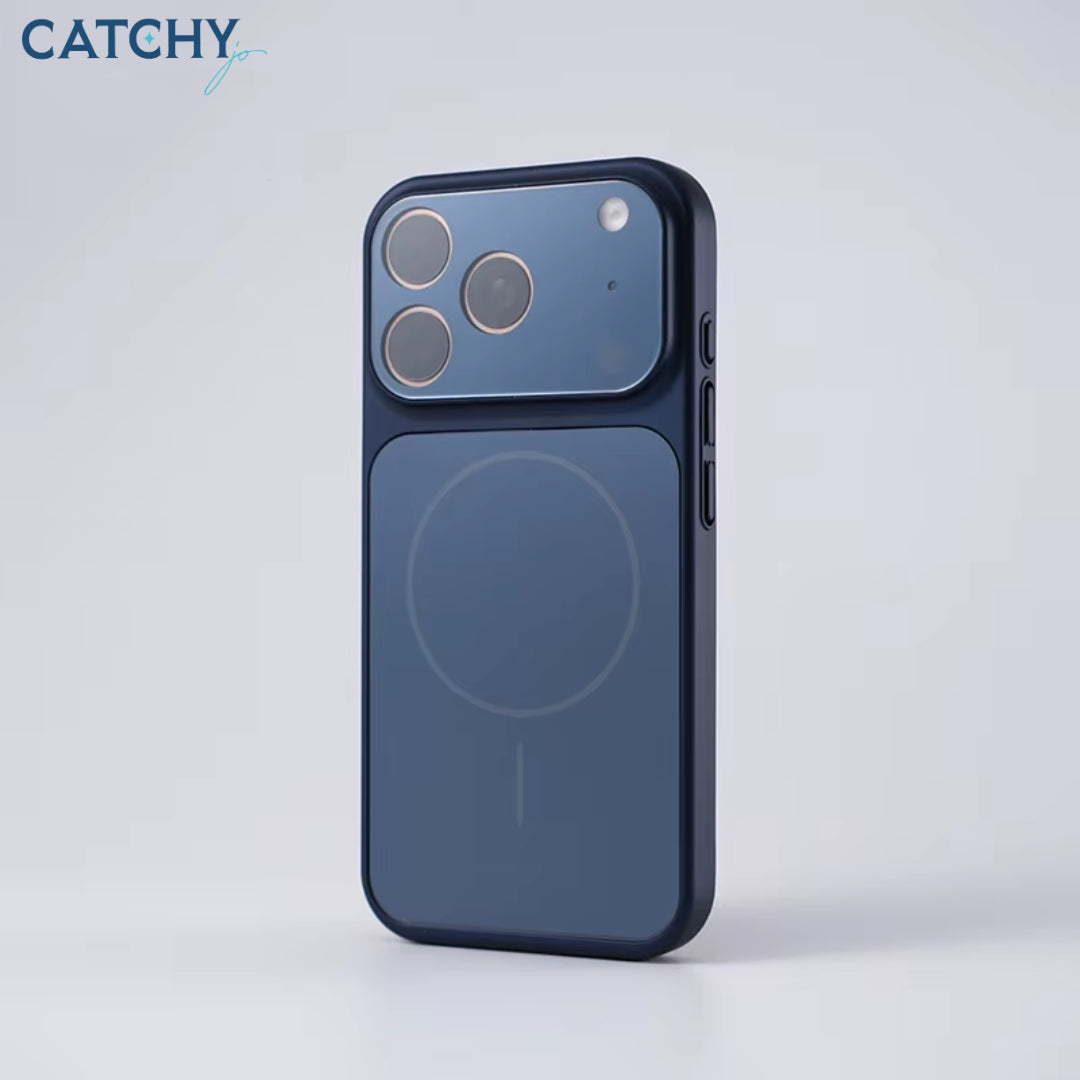 Magnetic Frosted Glass Mobile iPhone Case