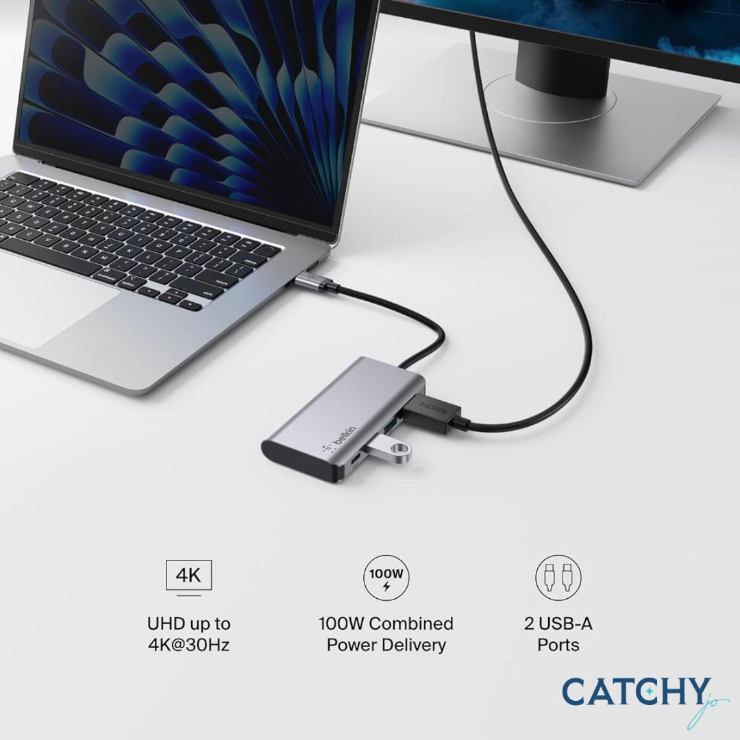 BELKIN USB-C 7-in-1 Multiport Adapter