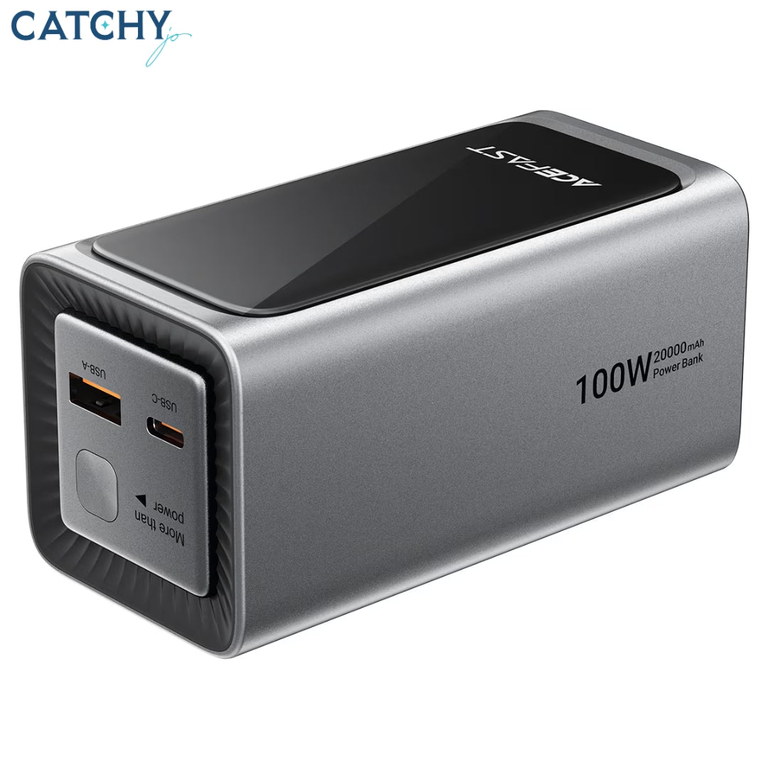 ACEFAST M33 Power Bank With Built-in Cable (20000mAh)