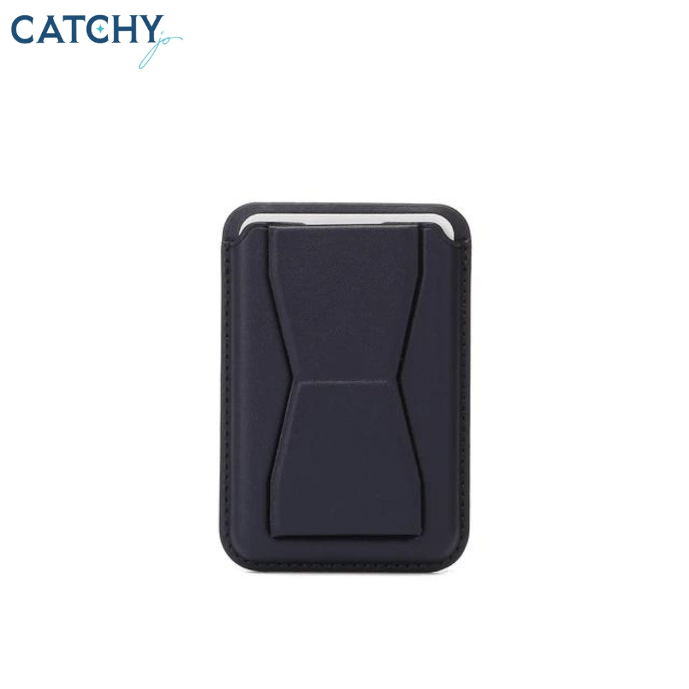 Magnetic Leather Stand Wallet Case