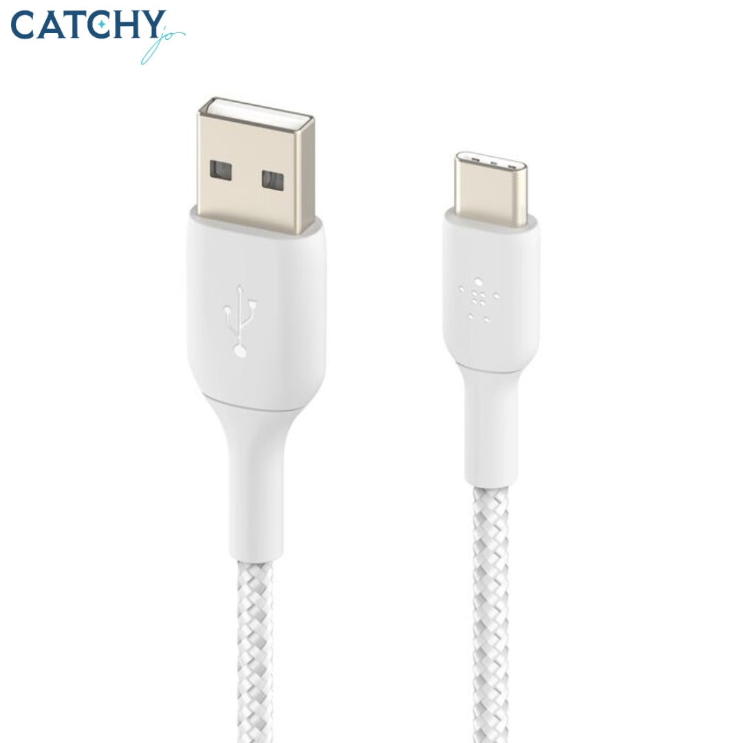 BELKIN BoostCharge Braided USB-C To USB-A Cable (3M)