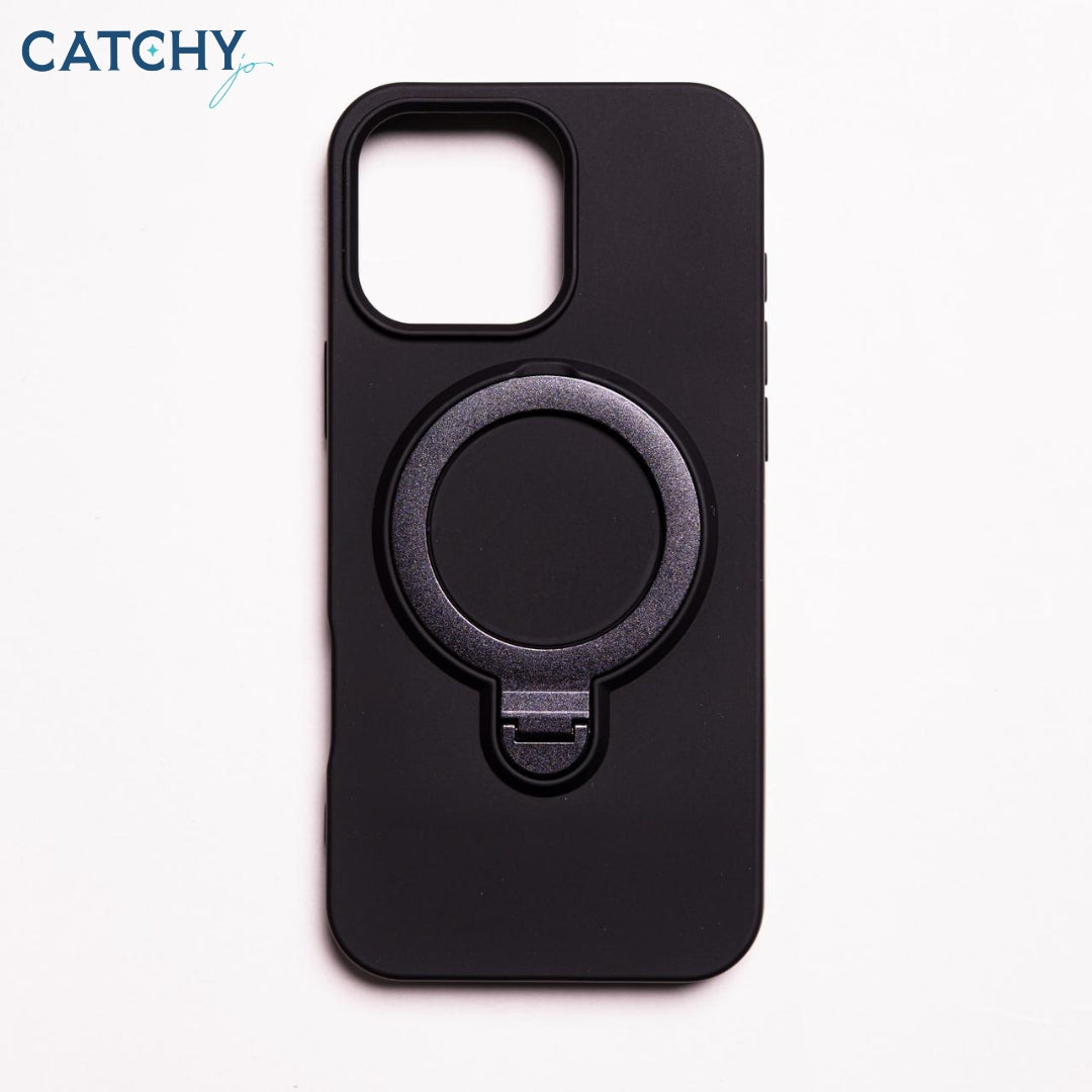 iPhone Silicone Hard Case With Stand