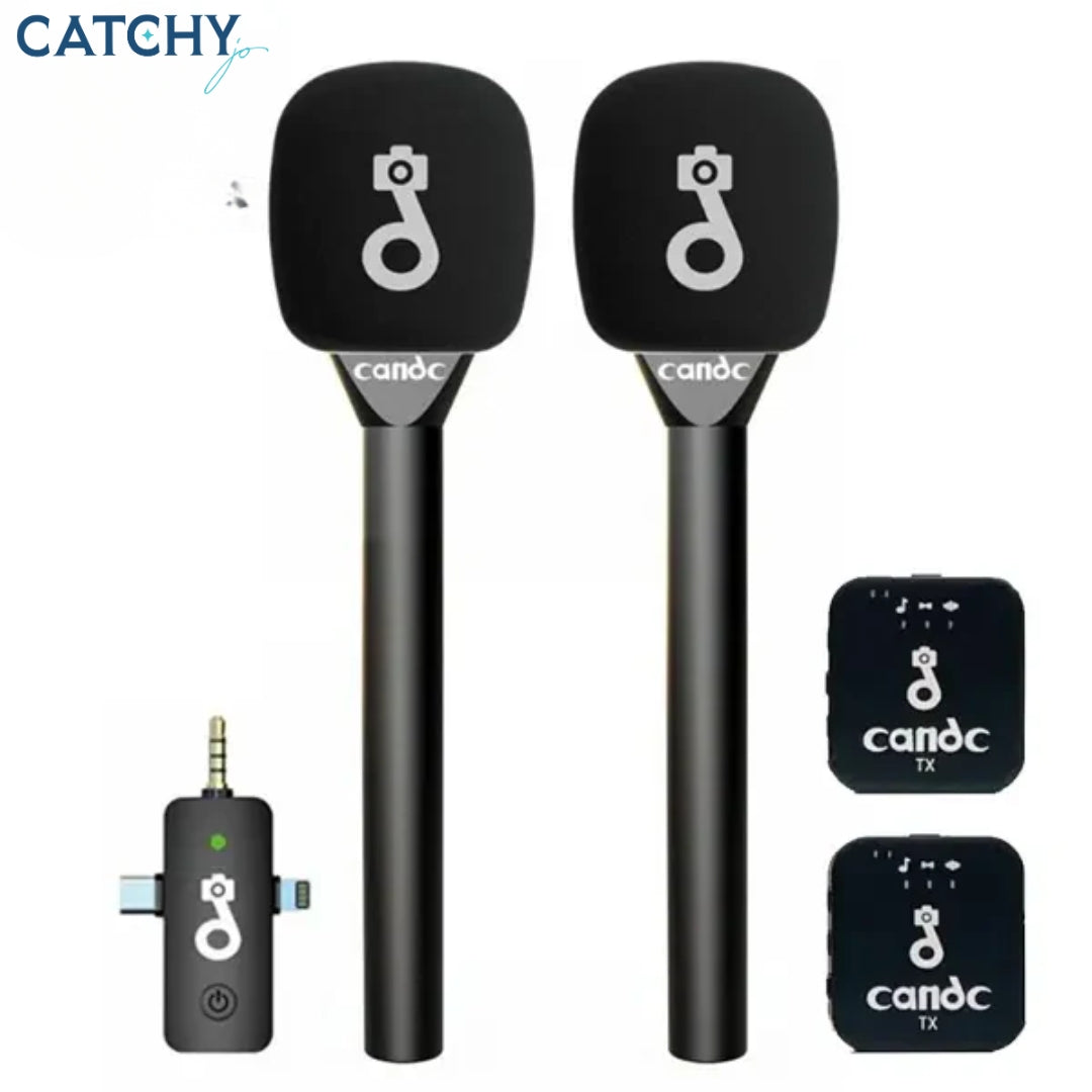 Candc Interview Dual Mic 2TX + 1RX