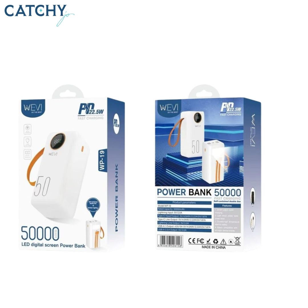 WEVI WP-19 Power Bank (50000mAh)