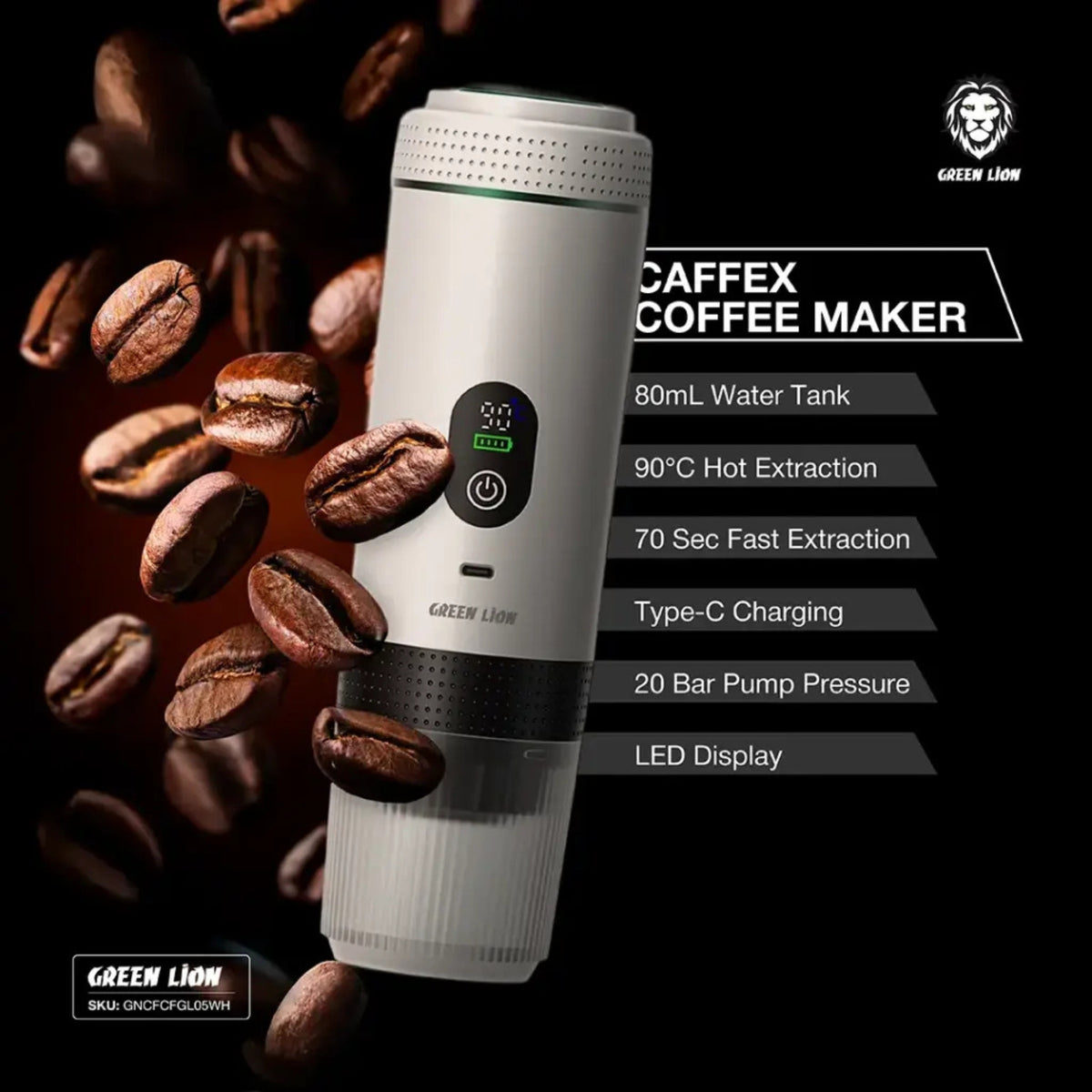 Green Lion Caffex Coffee Maker (72W)