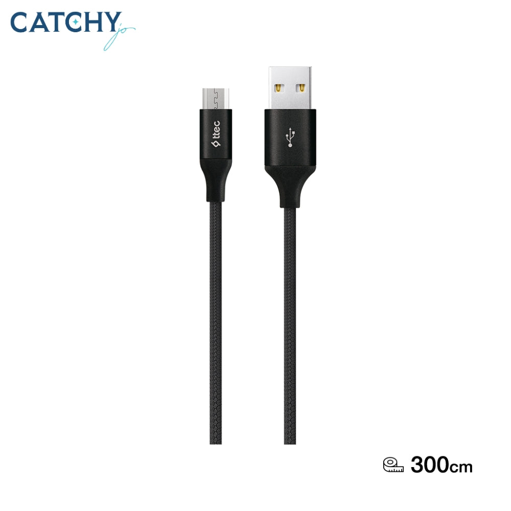 TTEC Alumi Cable XXL Micro USB To USB Charge Data Cable