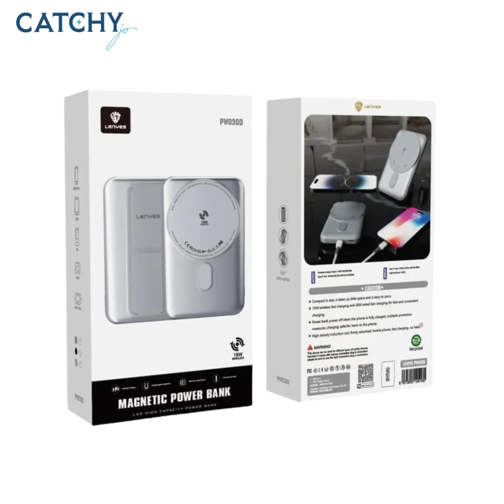 LENYES PW130D شاحن محمول (10000mAh)