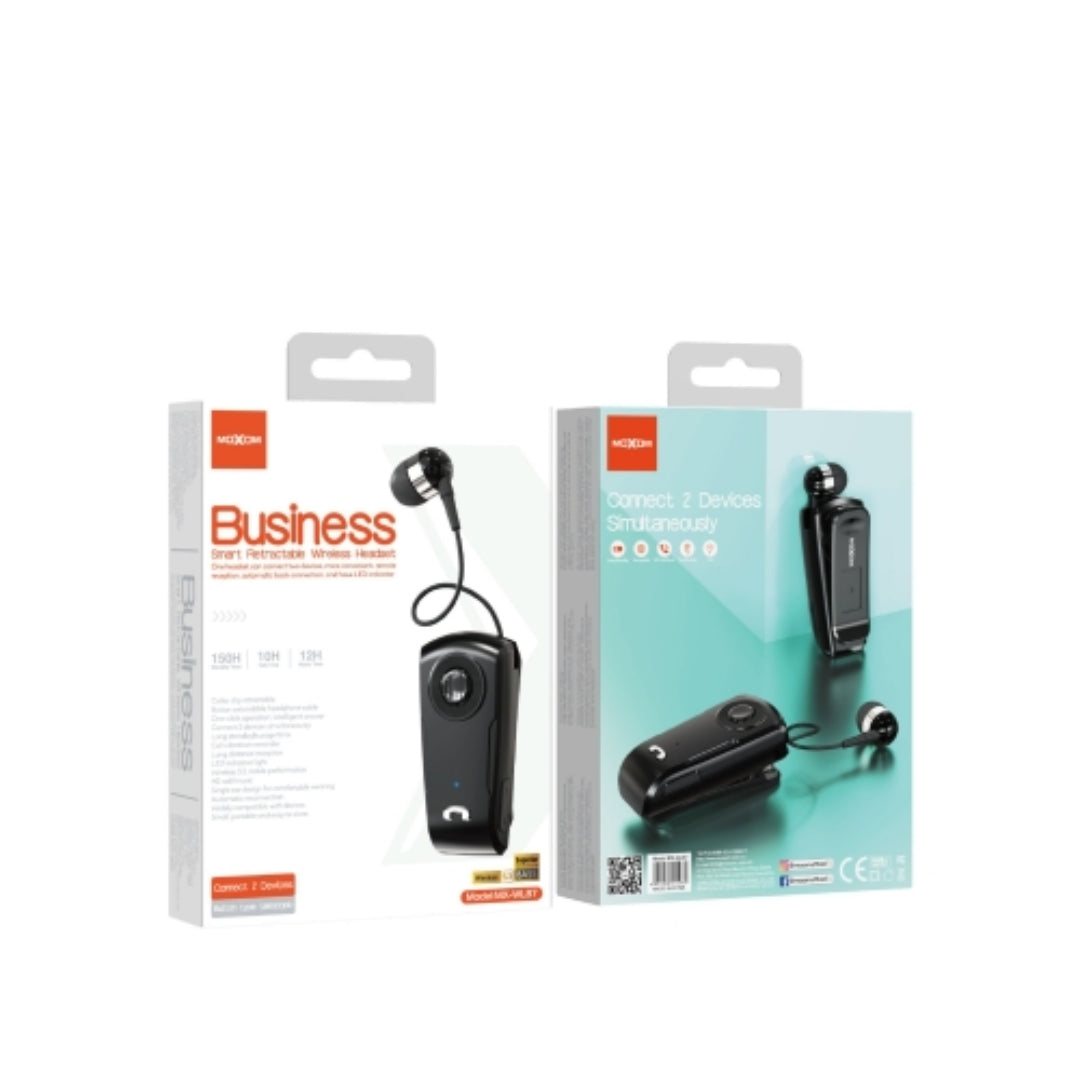 Moxom MX-WL86 Business Collar Clip Wireless Headset