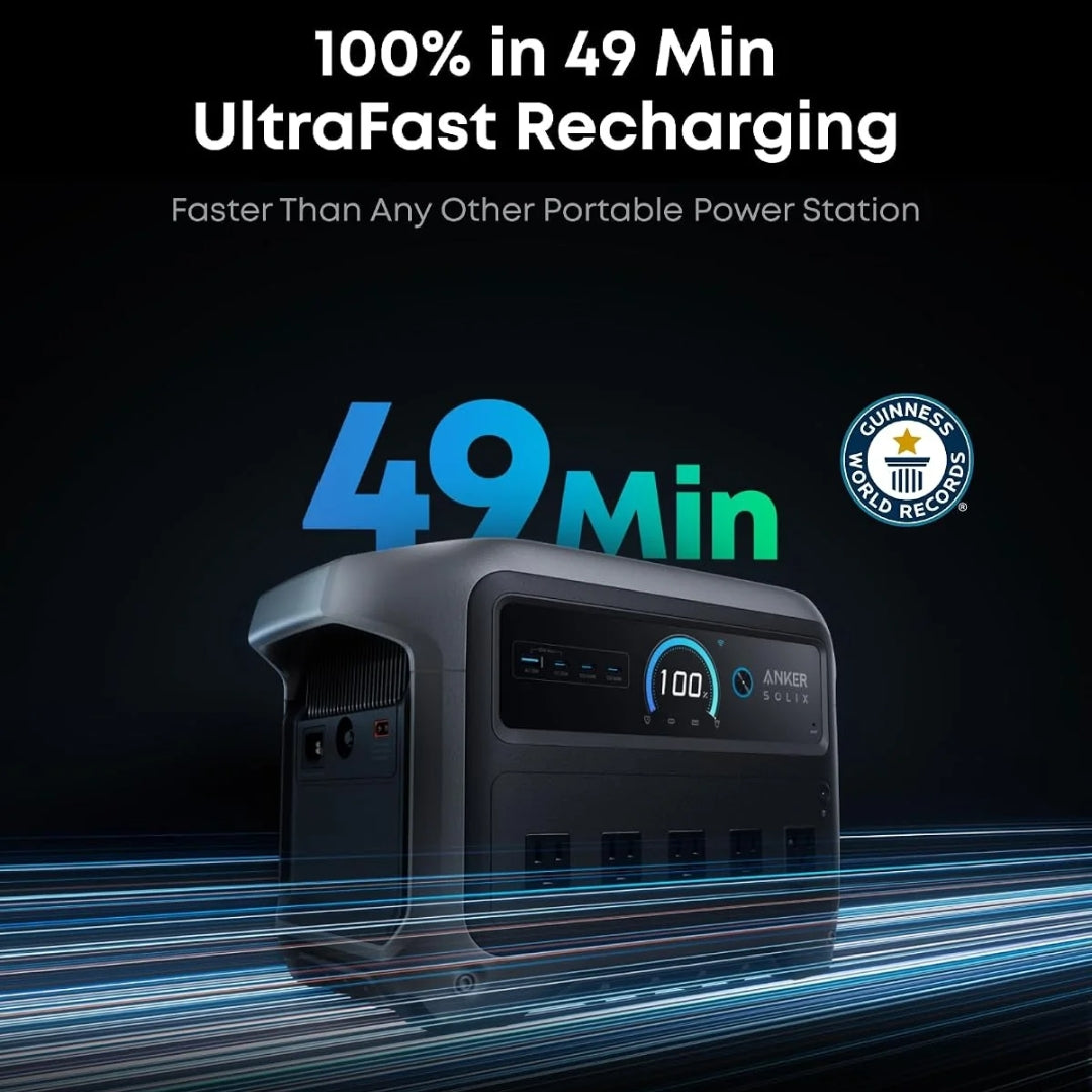 Anker SOLIX C1000 Gen 2 Portable Power Station 1024Wh (2000W)