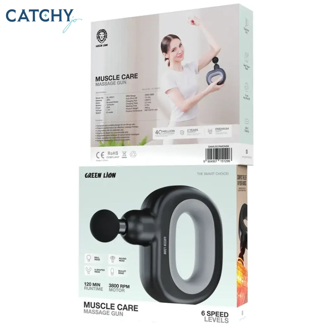 Green Lion Muscle Care Massage Gun