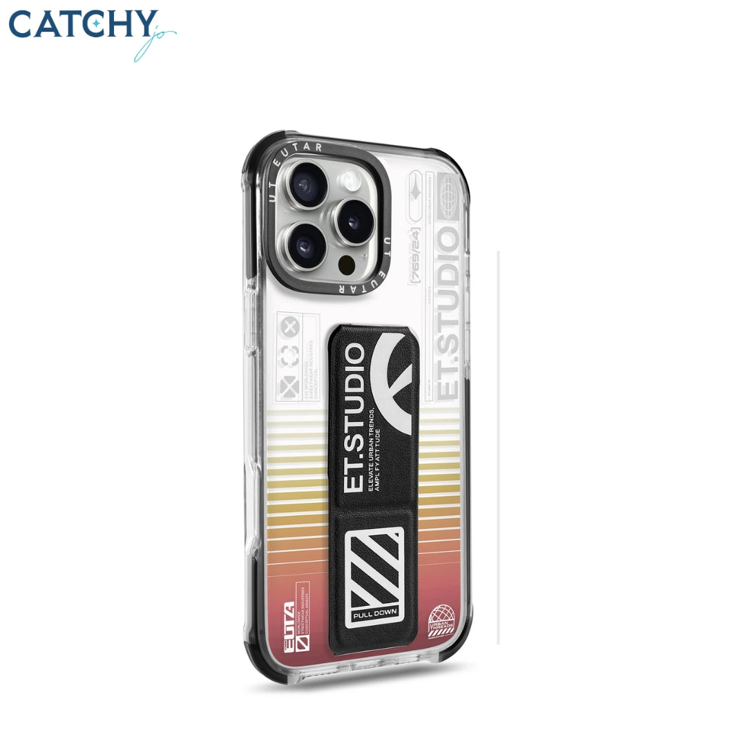 EUTA Mag-Charge Shockproof iPhone Case with Extendable Grip Stand