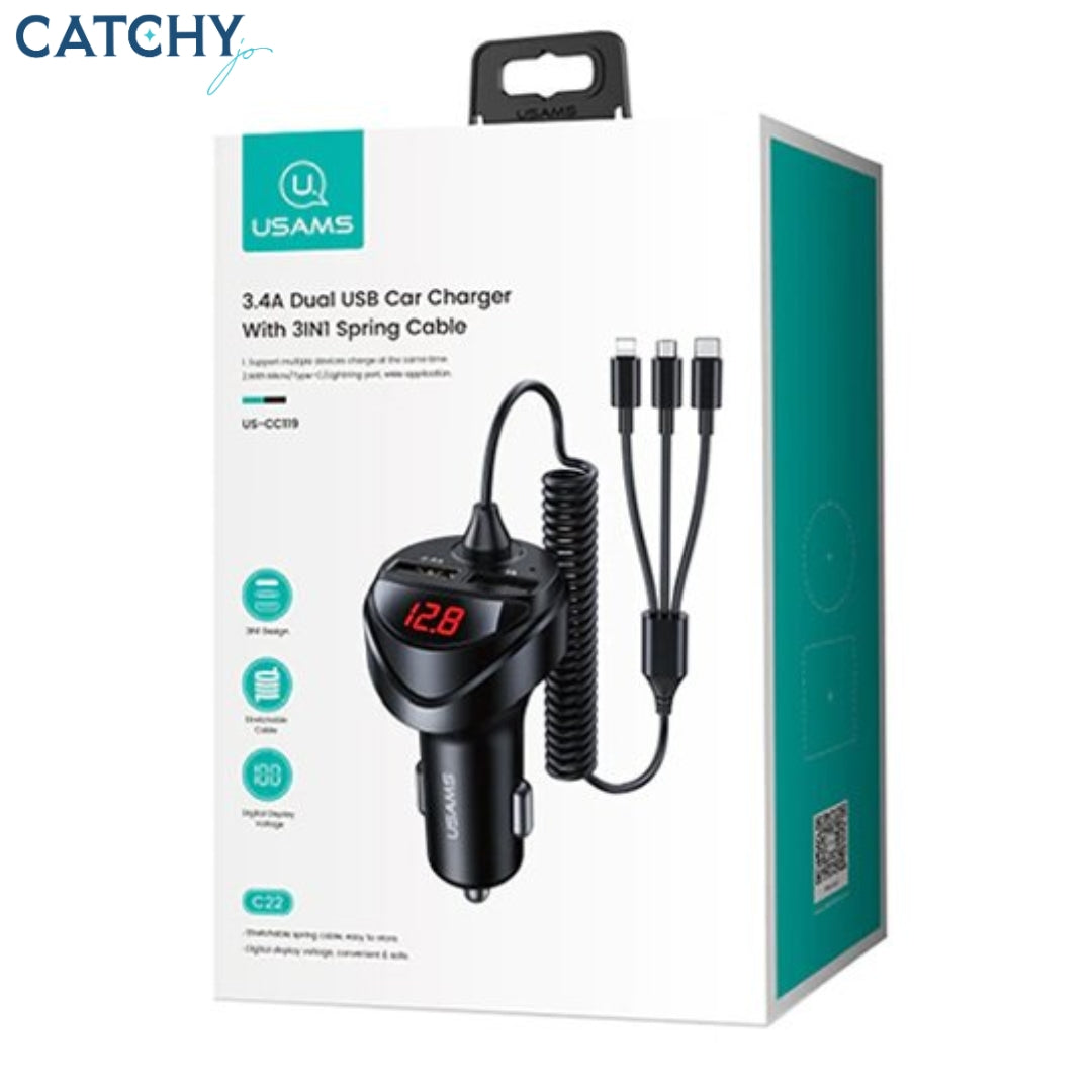 USAMS US-CC119 USB Car Charger