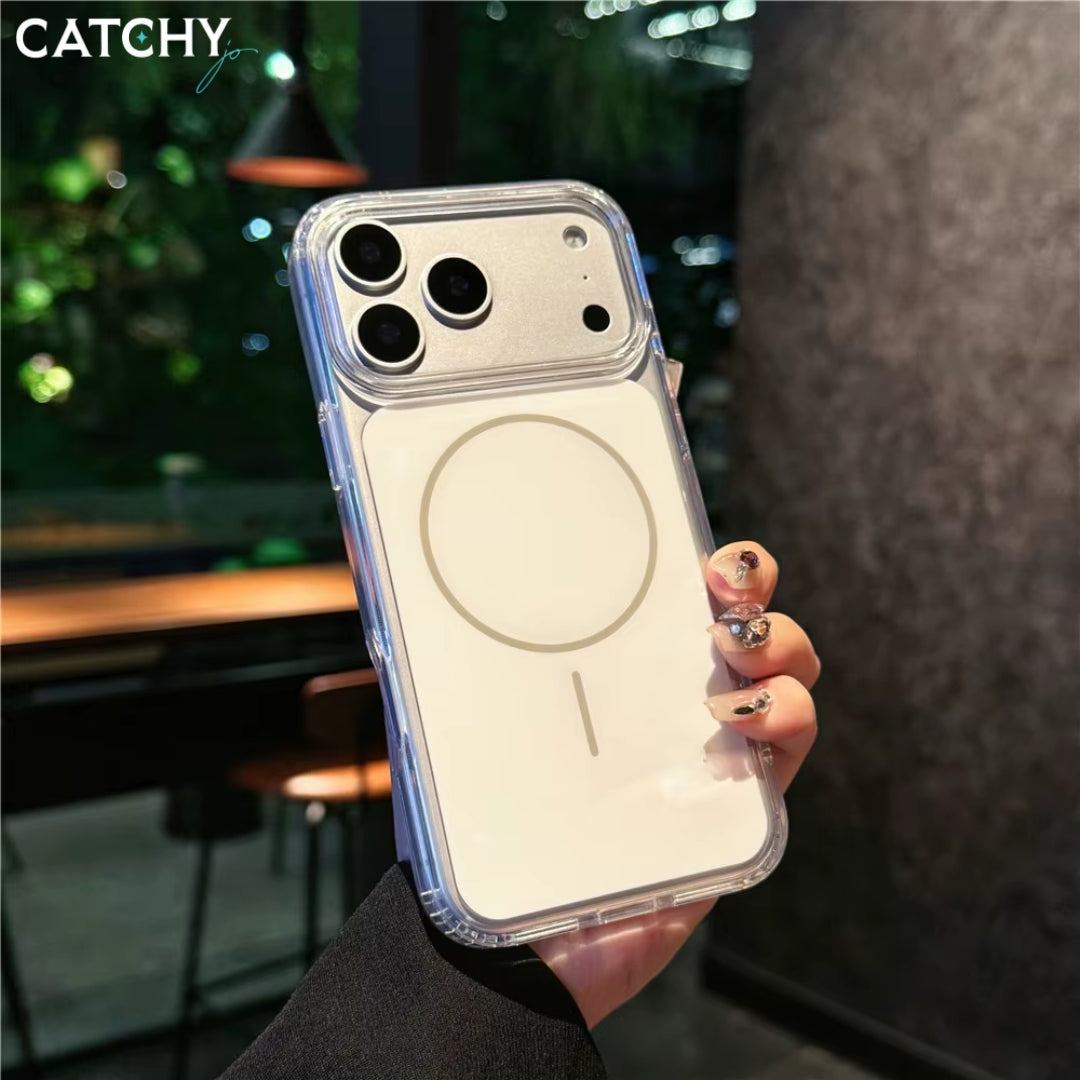 Luxury Pure Magnetic Charging iPhone Case