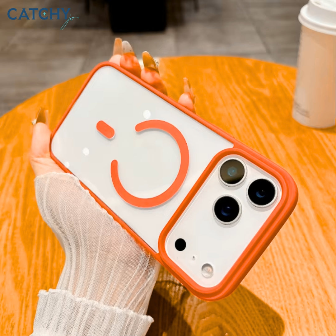 iPhone Acrylic Transparent Magnetic Case