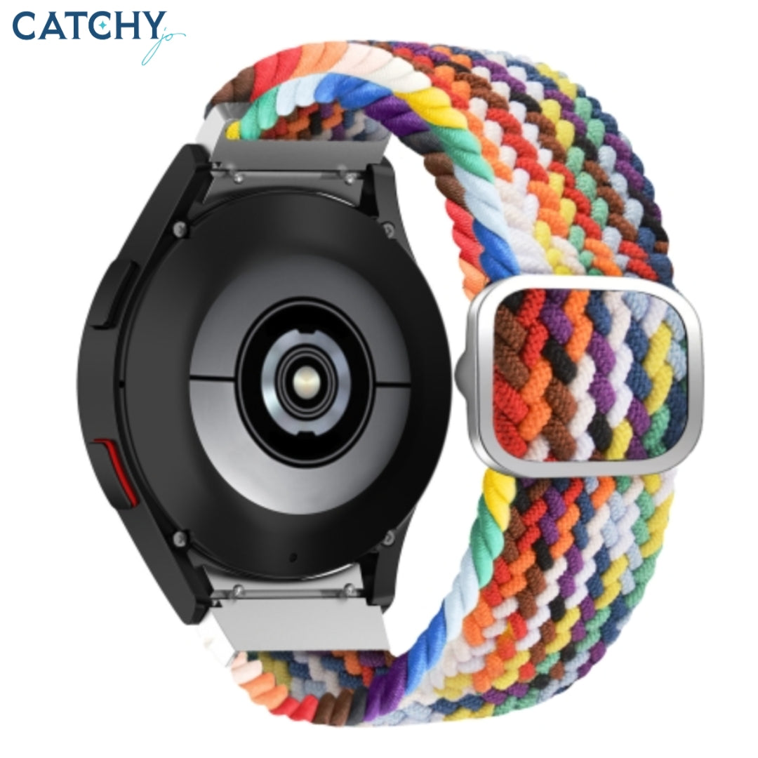 Samsung Woven Watch Band | 22 mm | Black&Red | Black | Orange | Dark Blue | Blue | Green | Light Green | Beige | Pink | Light Purple | Purple Samsung Woven Watch Band | 22 mm | Black&Red | Black | Orange | Dark Blue | Blue | Green | Light Green | Beige | Pink | Light Purple | Purple