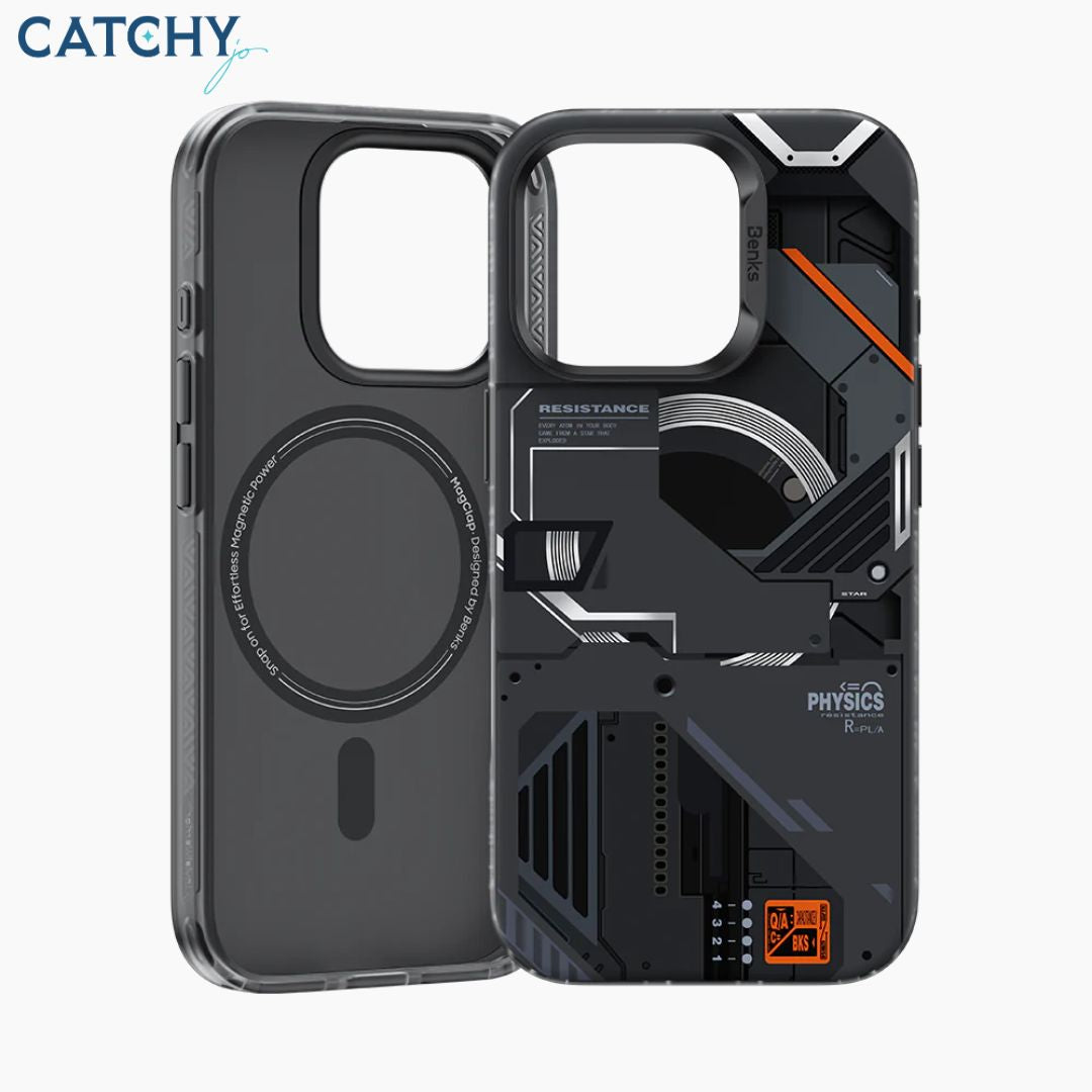 Benks iPhone Built Mecha Case | iPhone 16 Pro | iPhone 16 Pro Max Benks iPhone Built Mecha Case | iPhone 16 Pro | iPhone 16 Pro Max