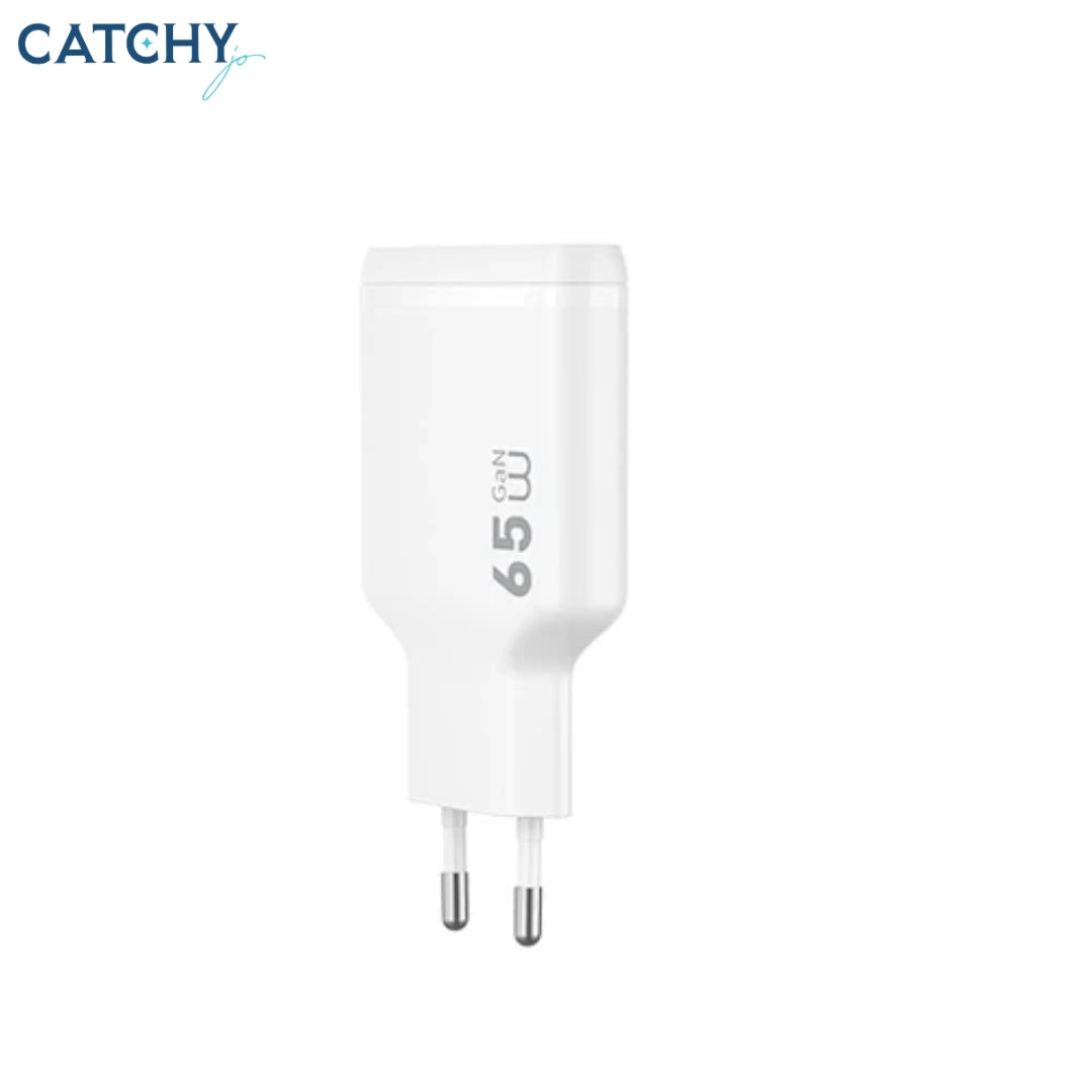 WiWU Wi-G035 Essen Slim Ultra Compact GaN Charger (65W)