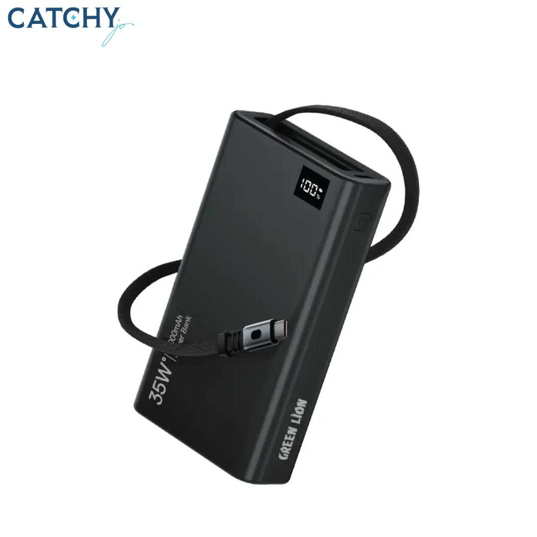 Green Lion Retractable Power Bank (10000mAh)