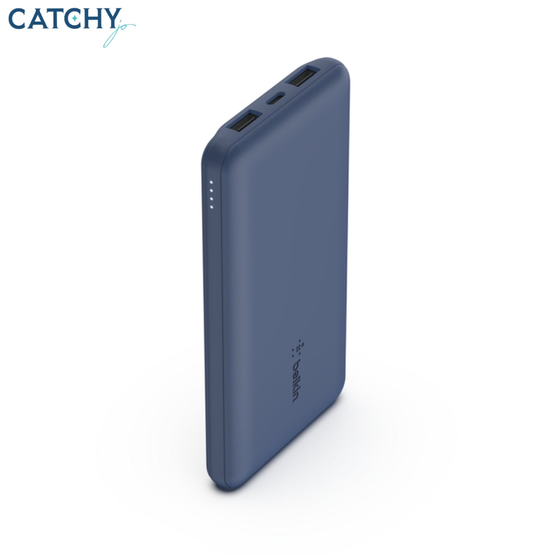 بطارية خارجية BELKIN بسعة 10000mAh وتقنية Boost Charge مع 3 منافذ